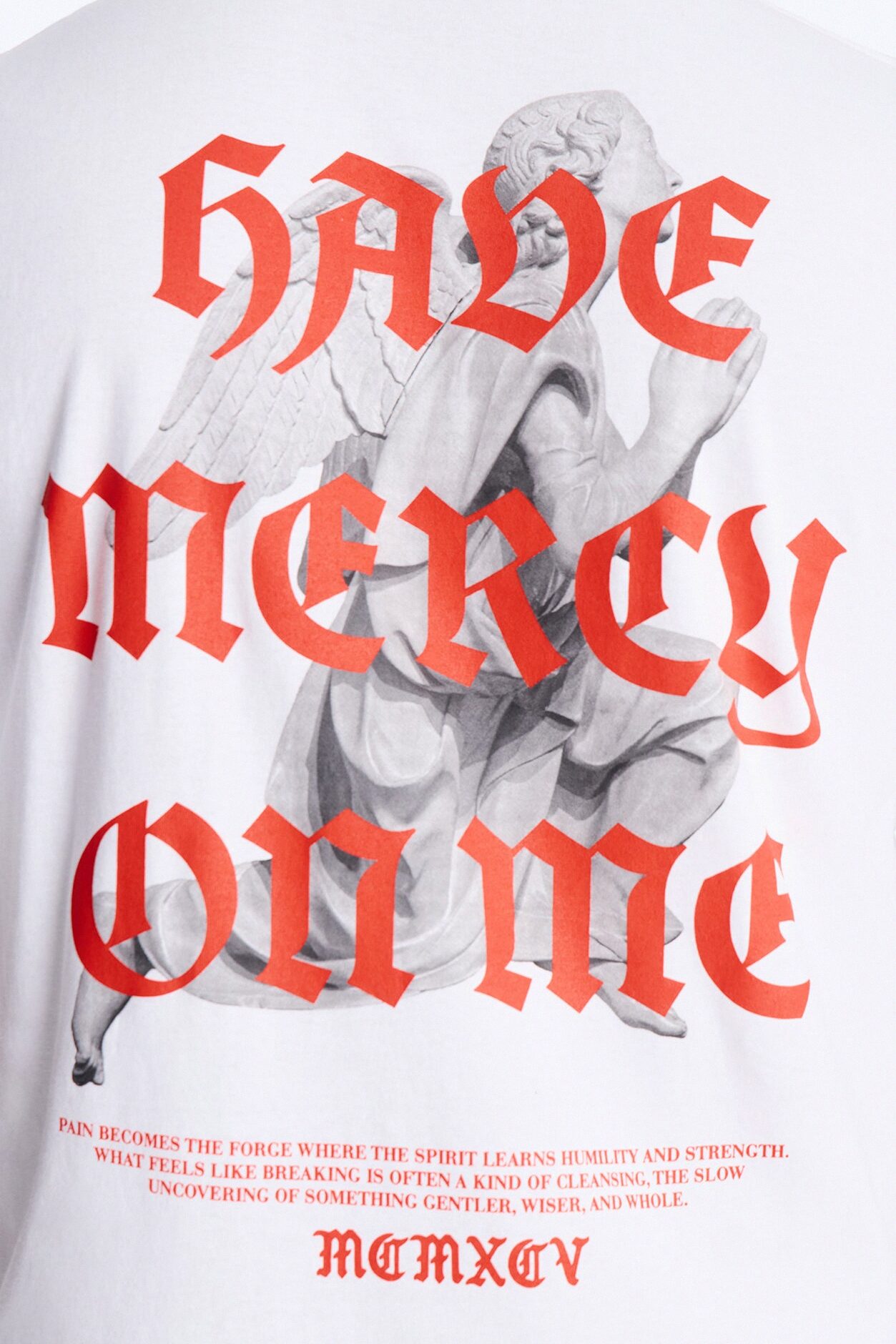 Pray For Me Angels Short Sleeve Tee - White