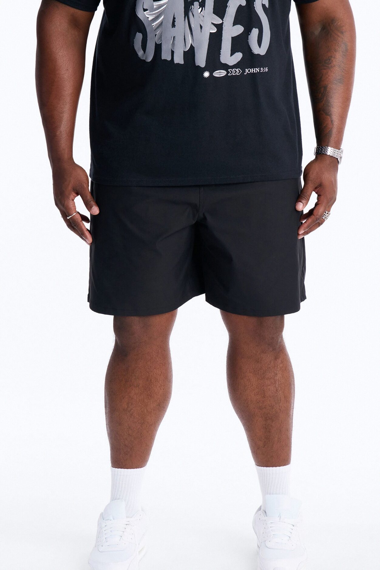 Relaxed City Relay Short - Black