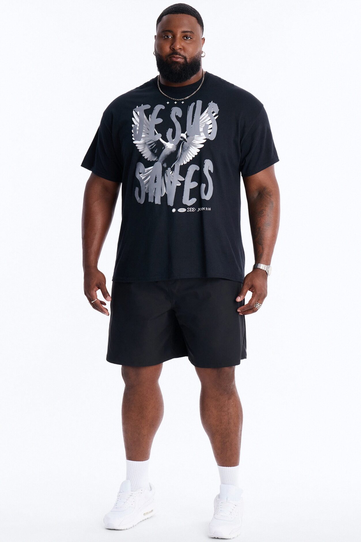 Relaxed City Relay Short - Black