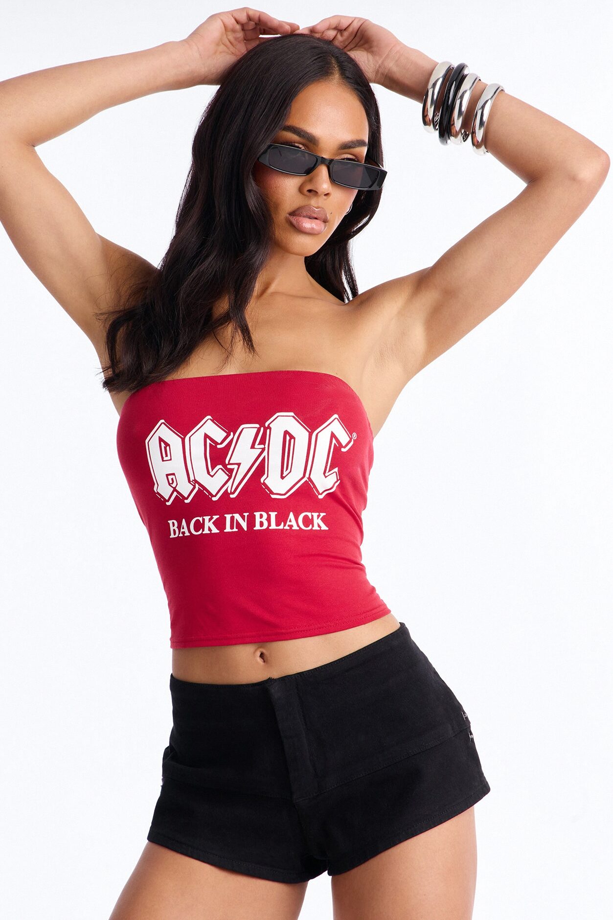 ACDC Tube Top - Red