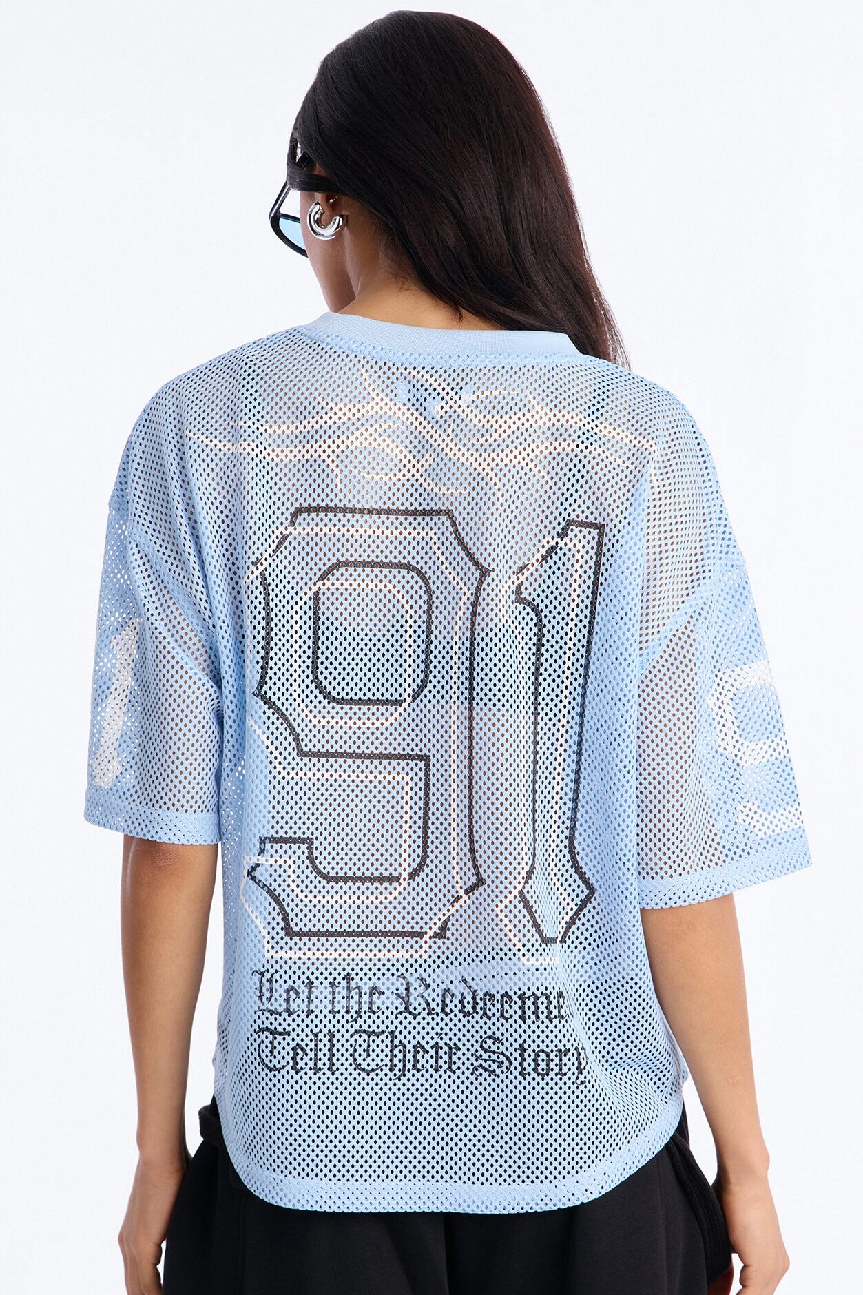 Redemption 91 Open Mesh Jersey - Light Blue