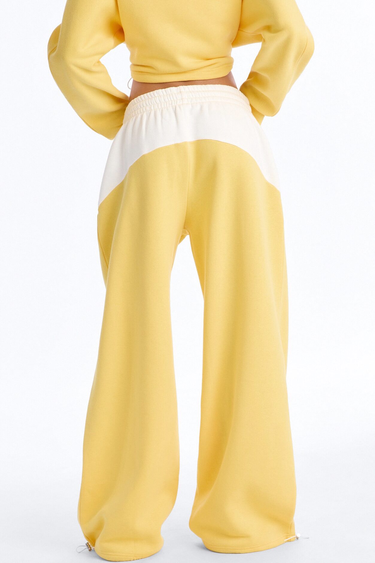 Comfort Coded Fleece Lounge Pant - Yellow