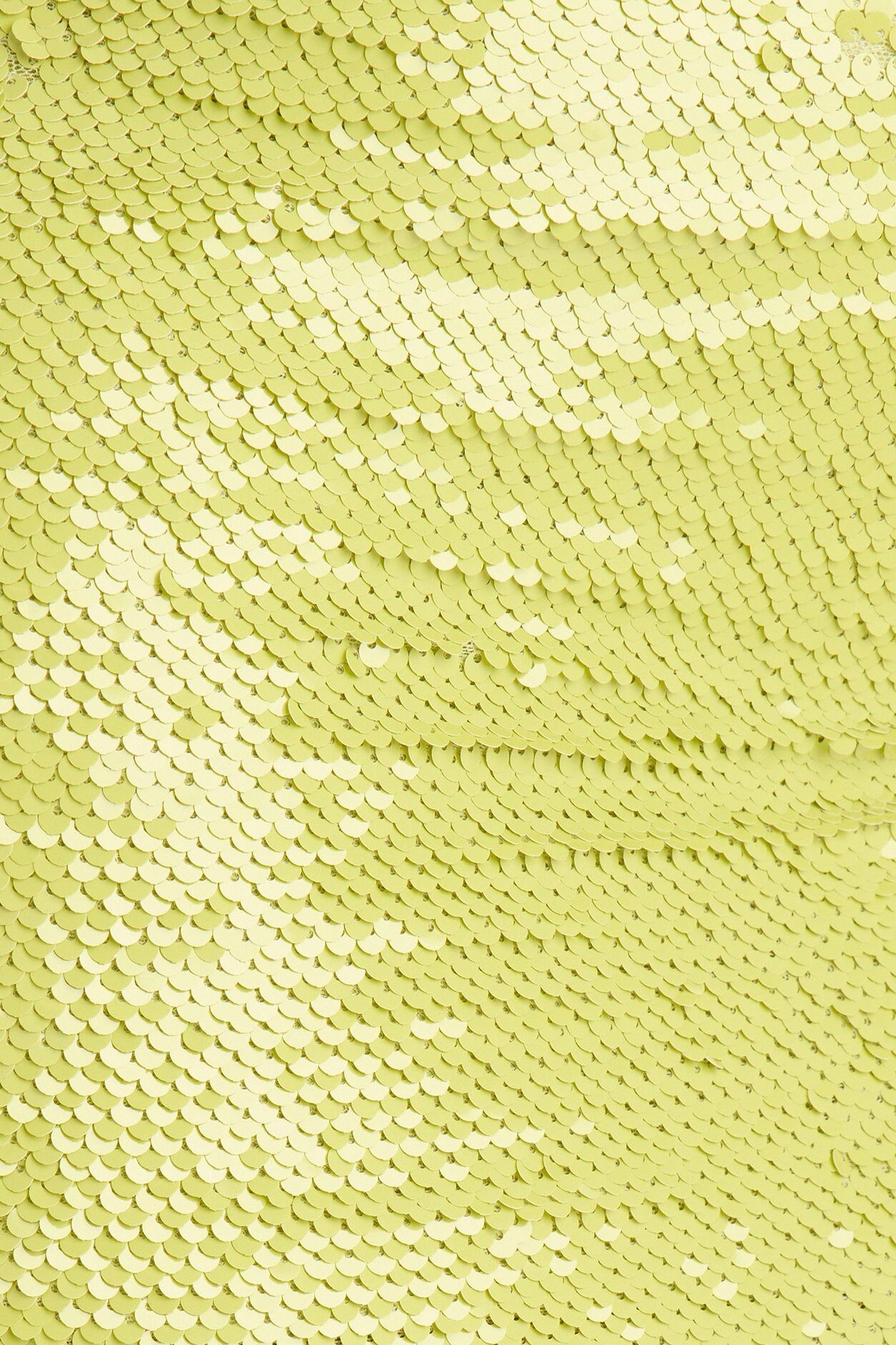 Make A Statement Low Rise Sequin Mini Skirt - Lime