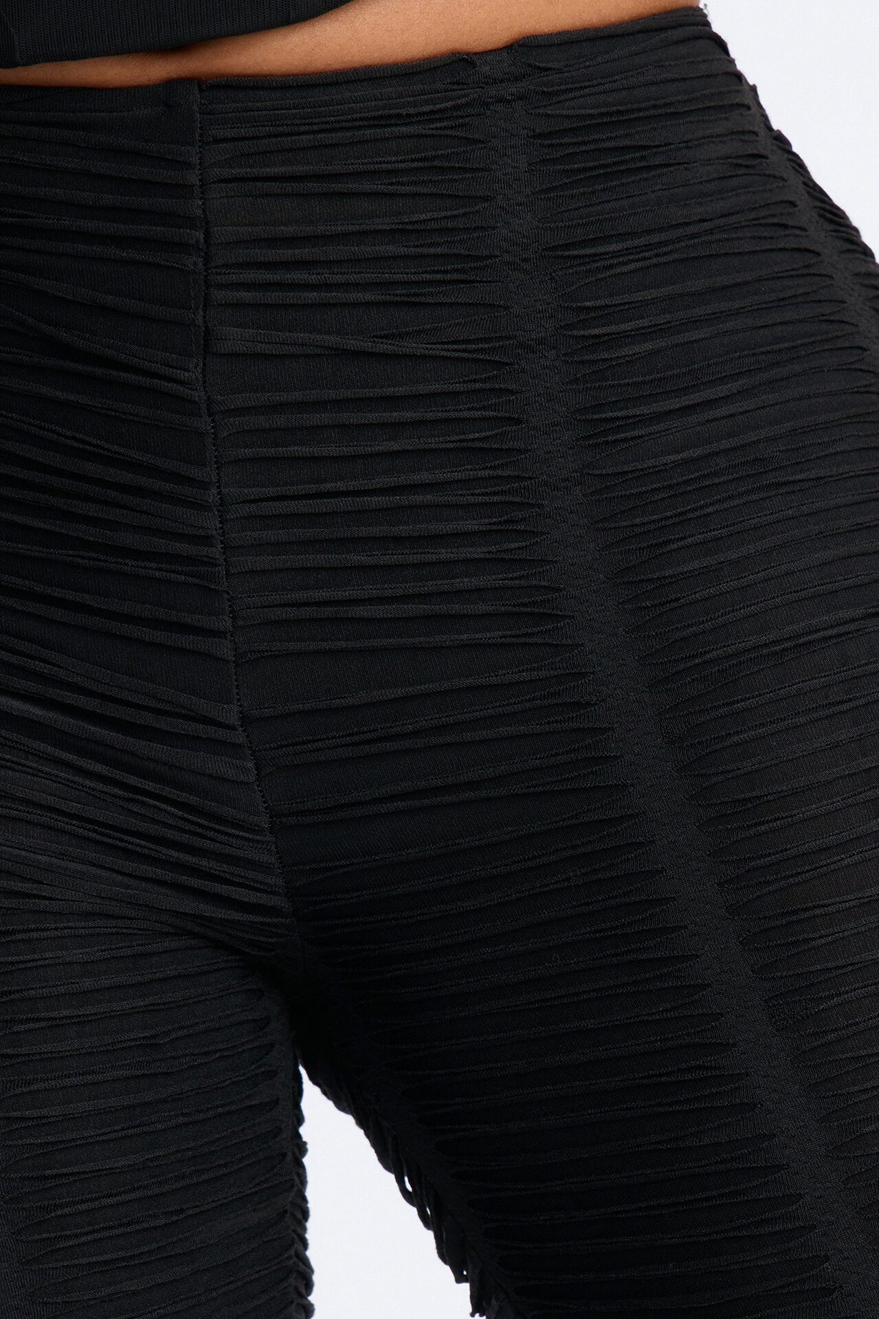 Harlow Low Rise Straight Leg Pant - Black
