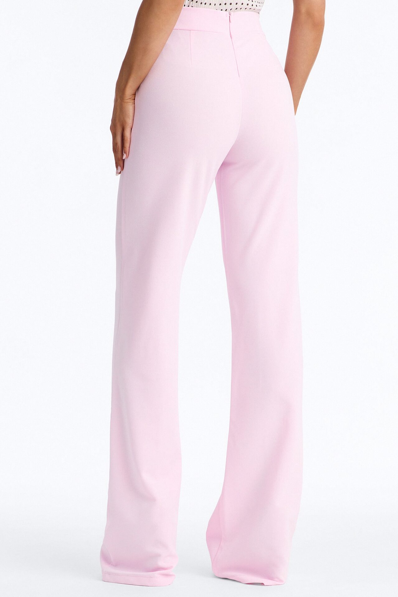Tall Call It Even Wide Leg Dress Pants - Light Pink