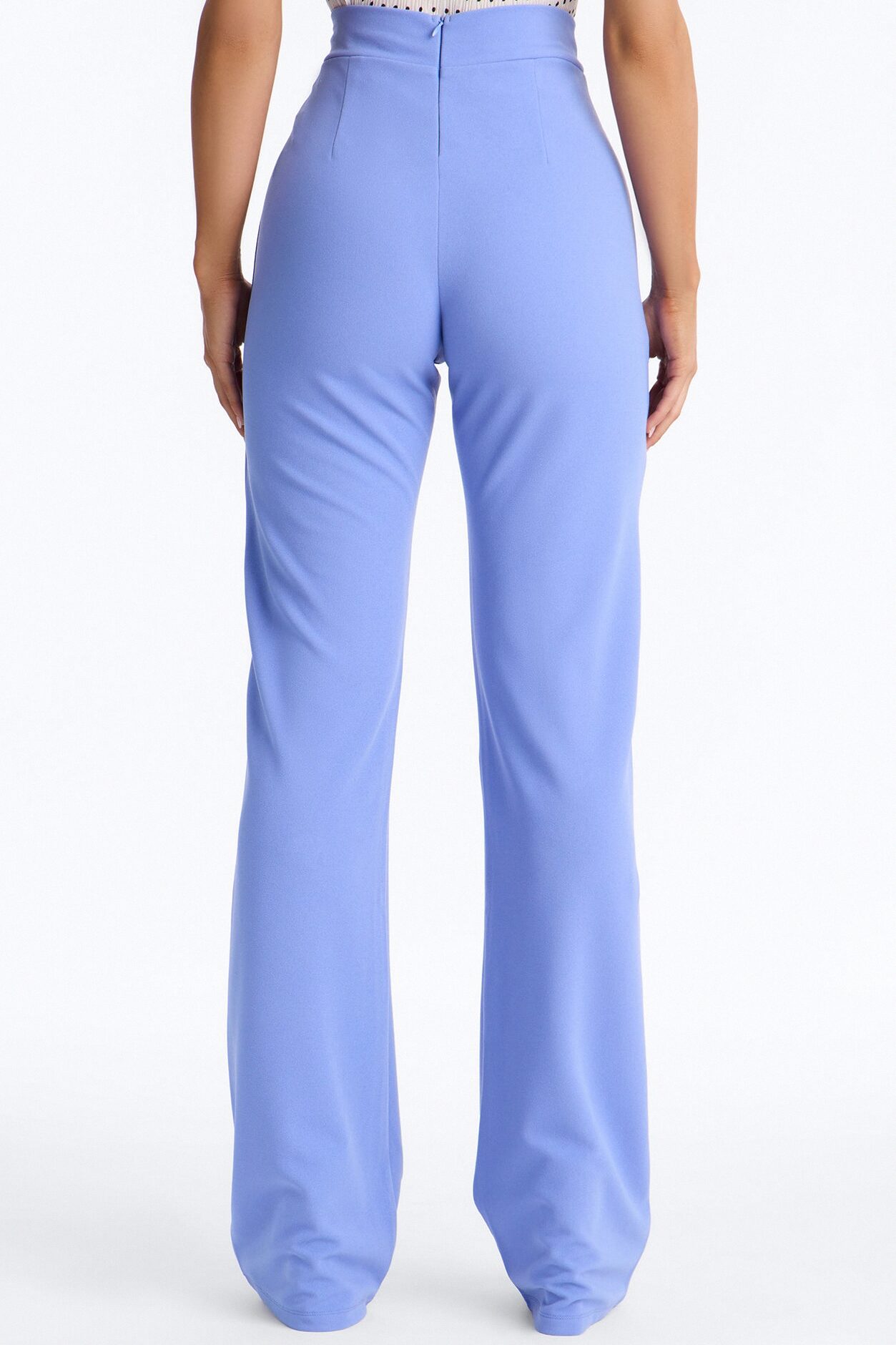 Tall Victoria High Waisted Dress Pants - Periwinkle