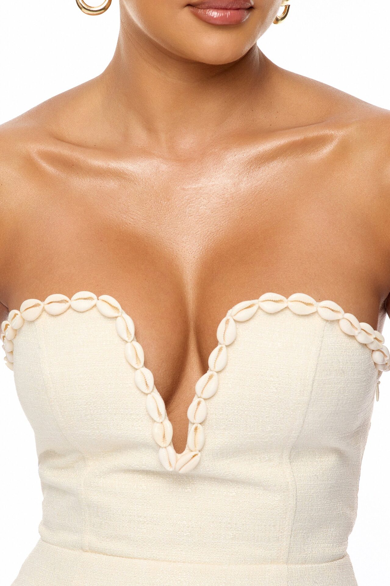 Leiana Shell Pant Set - Cream