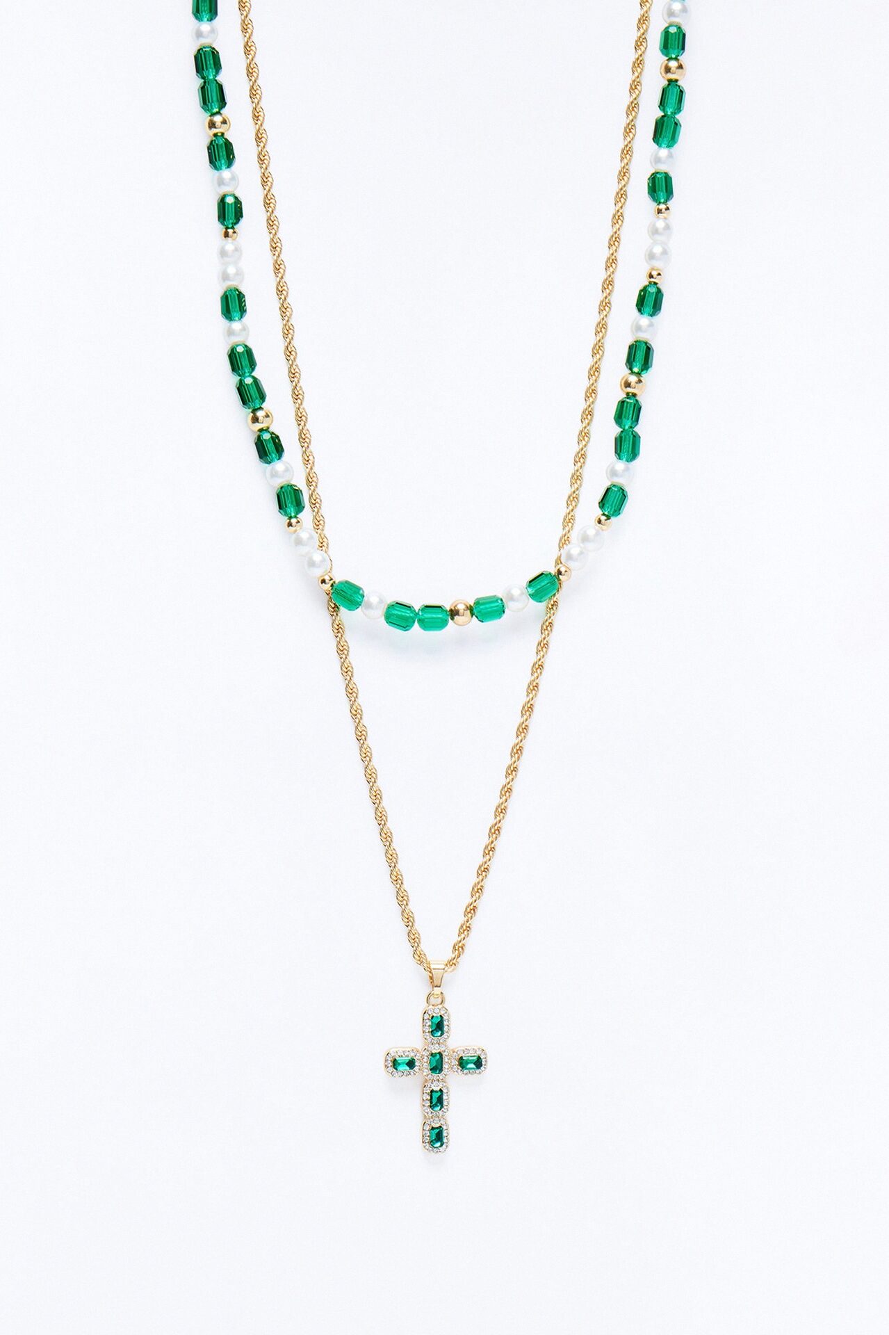 Saint Envy Necklace Set - Gold