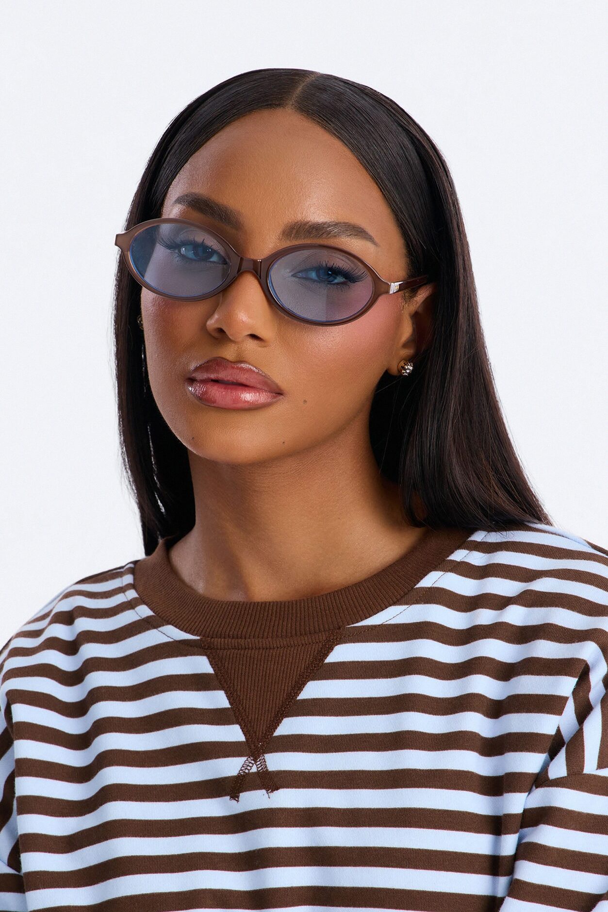 Espresso Girly Sunglasses - Brown/combo