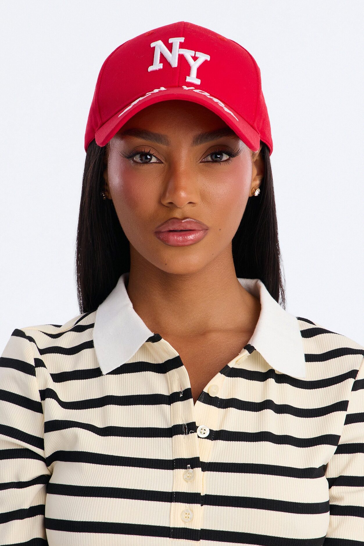 Come At Me NY Baseball Hat - Red