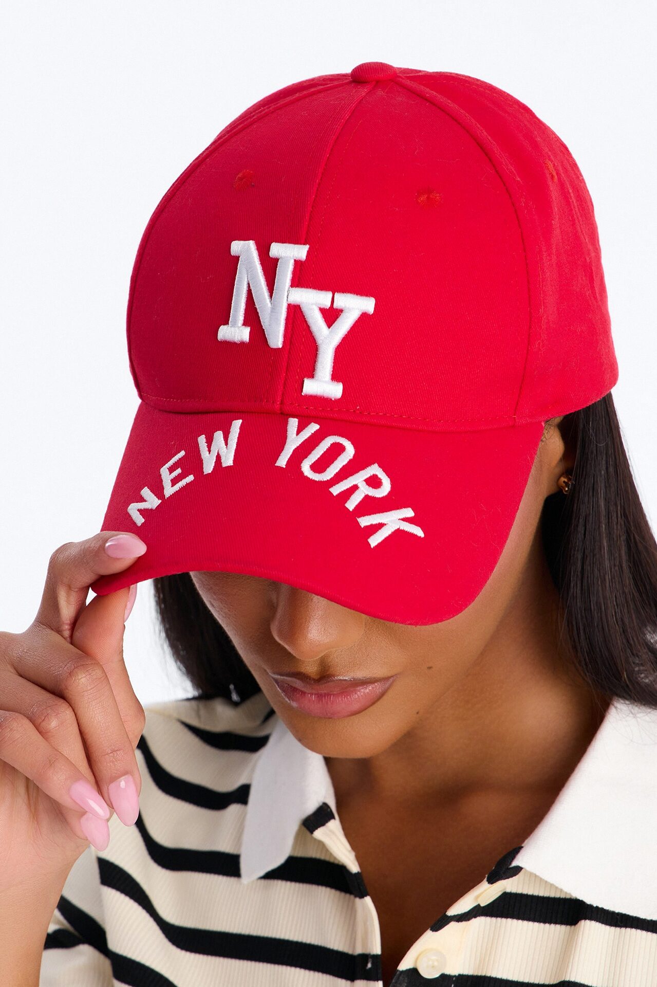 Come At Me NY Baseball Hat - Red