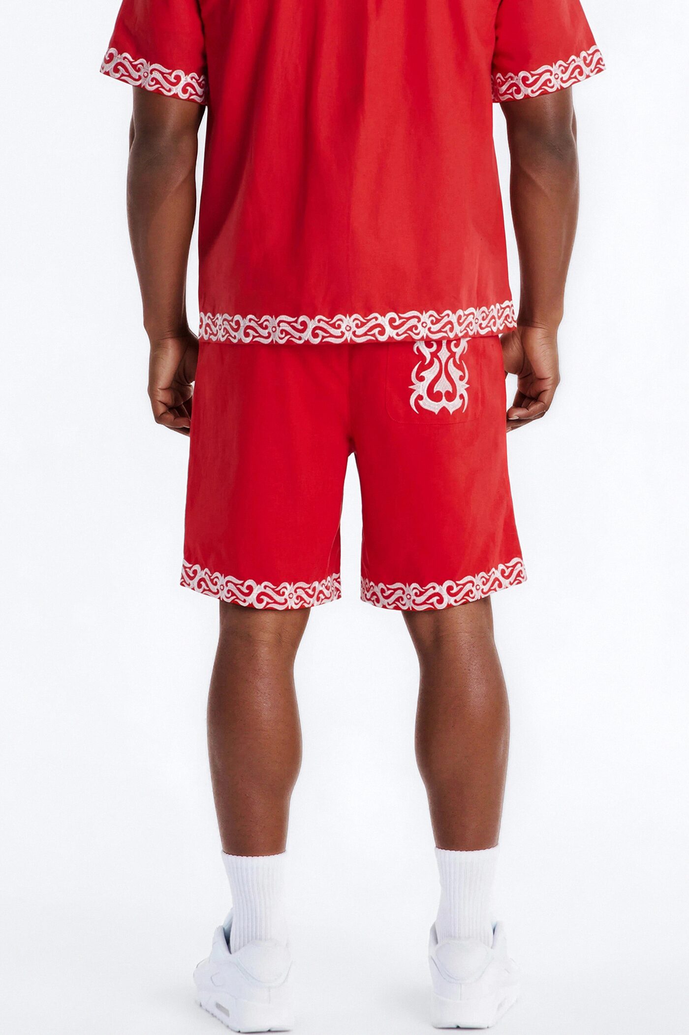 Relaxed Coastal Isla Short - Red