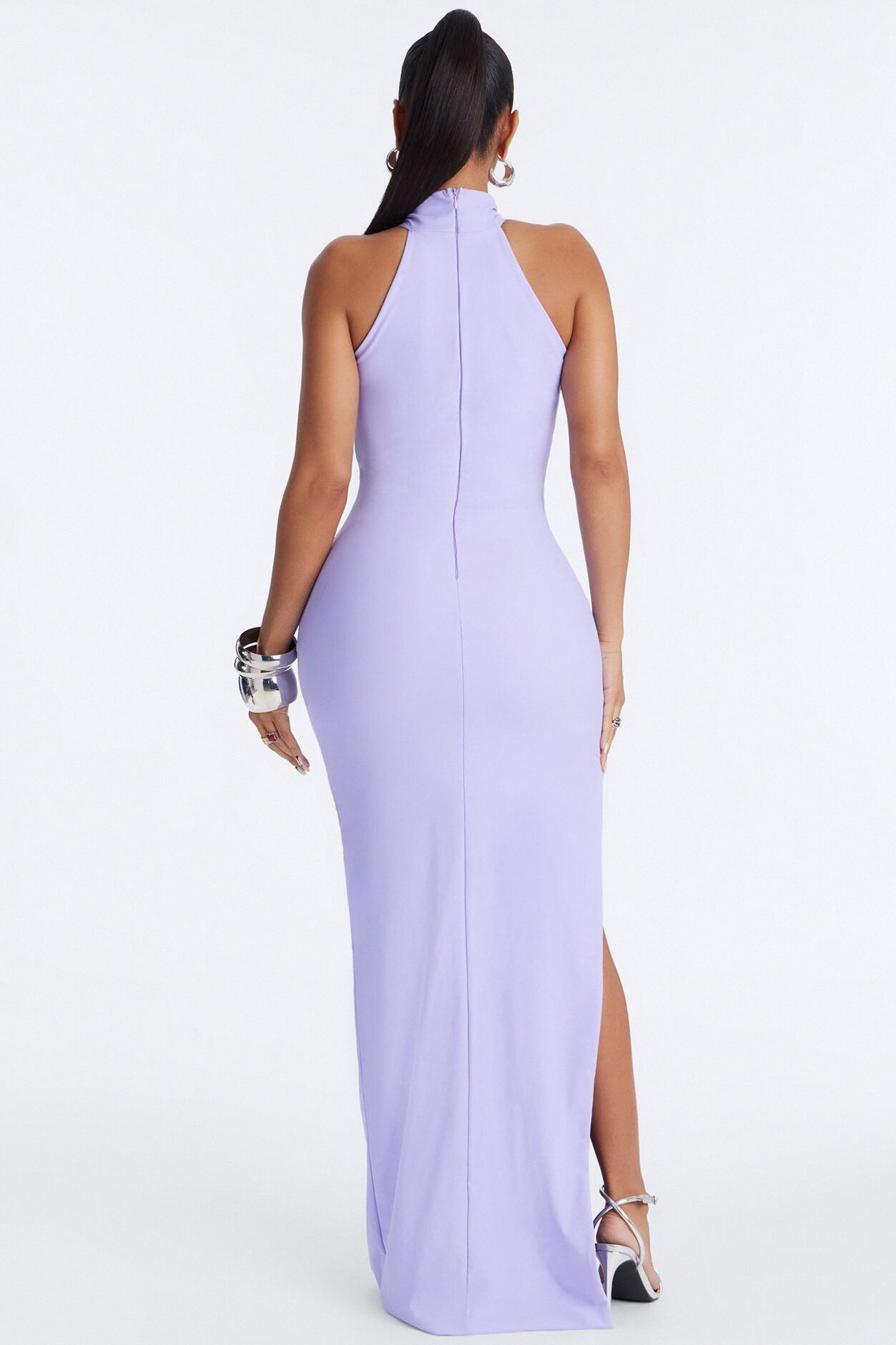 Roxy Form Double Lined Maxi Dress - Purple
