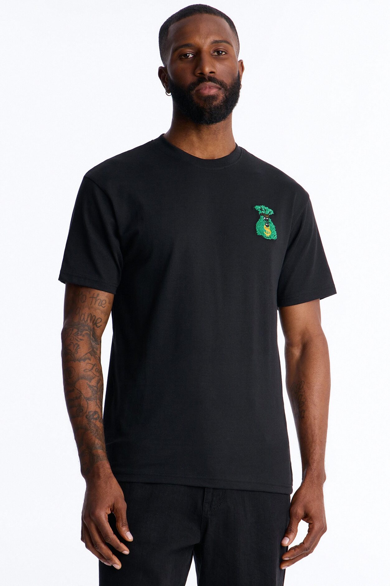 Lil Money Bag Short Sleeve Tee - Black