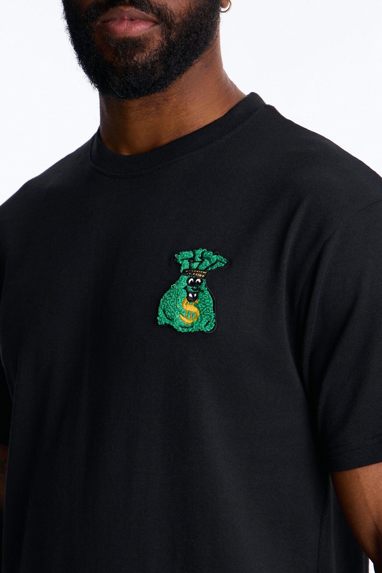 Lil Money Bag Short Sleeve Tee - Black