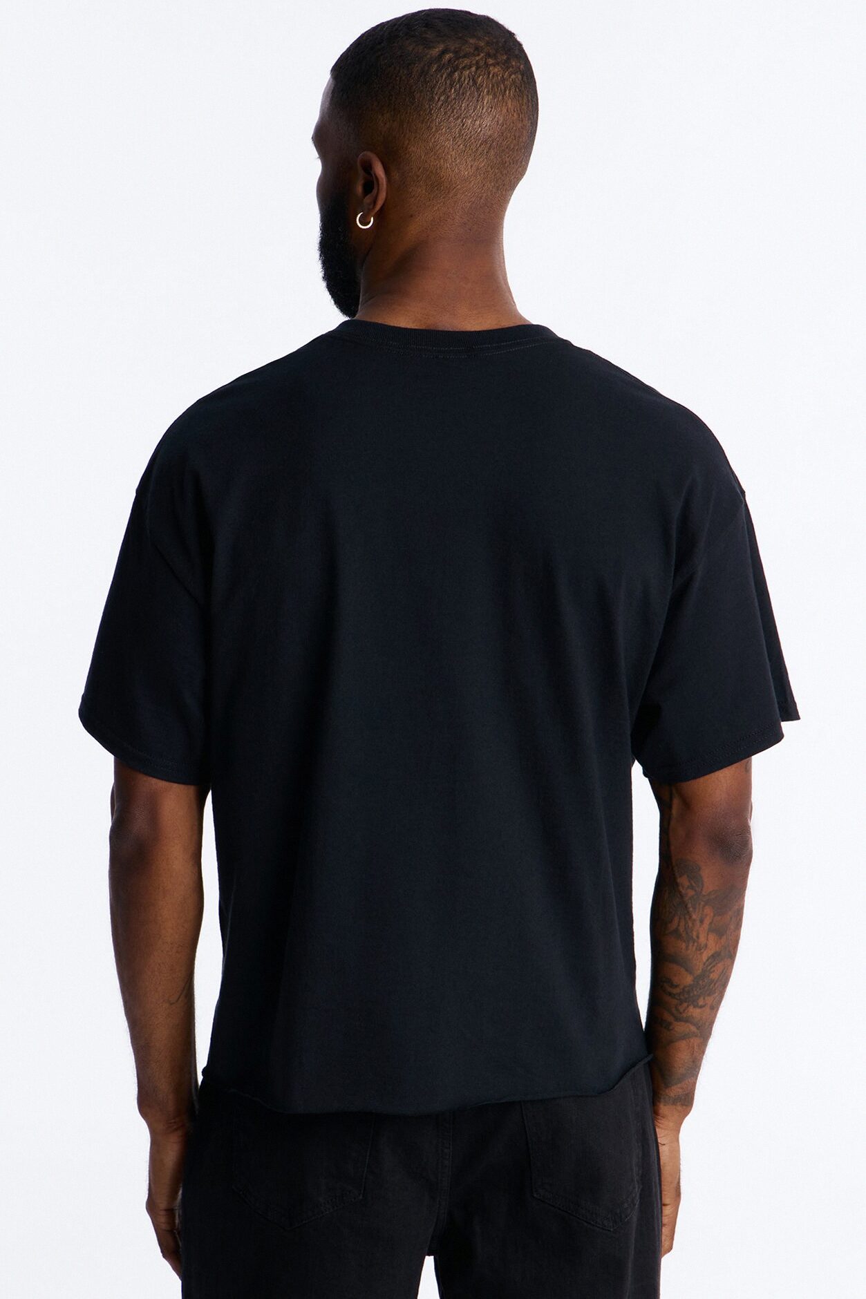 Disney Stitch Short Sleeve Tee - Black
