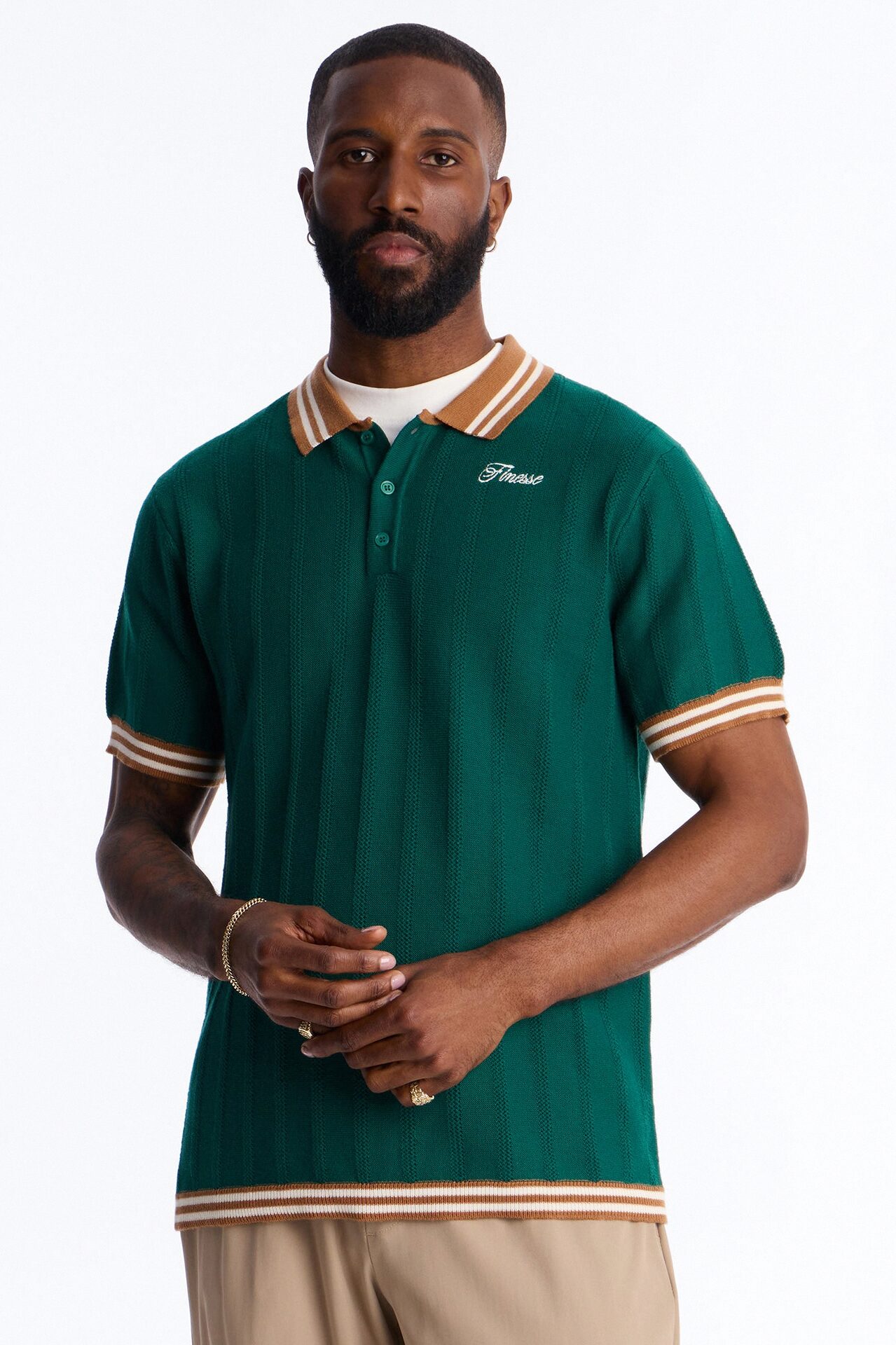 Open For Business Polo - Green