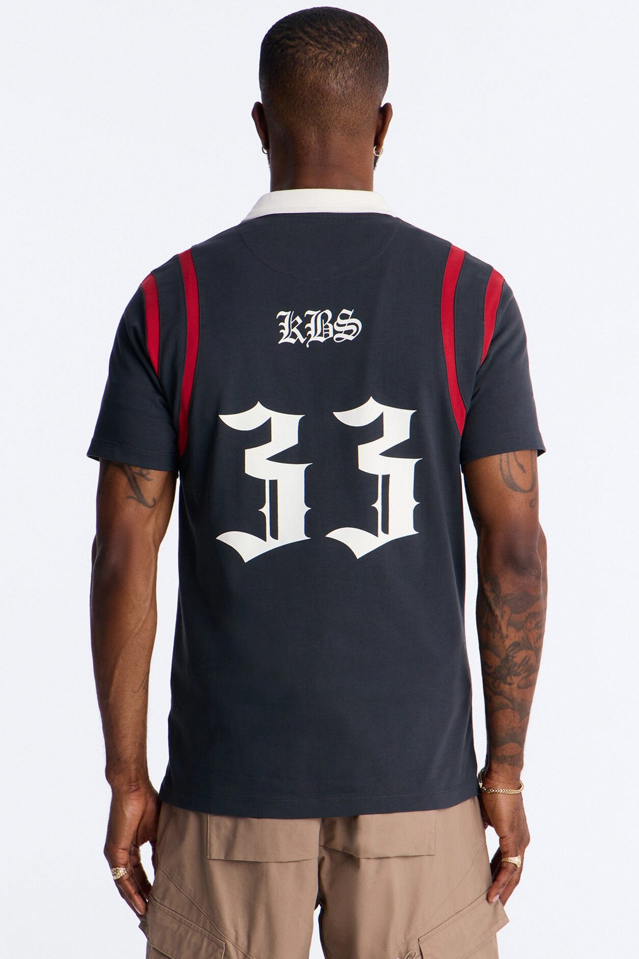 Relaxed Still Moving Polo - Black