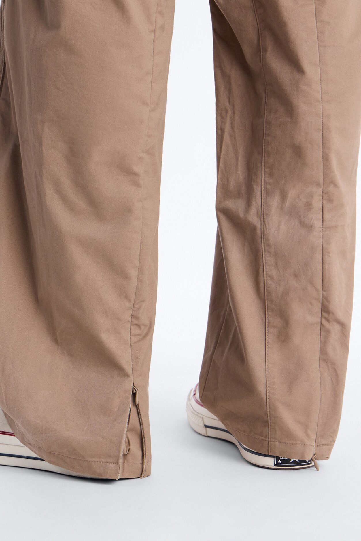 Barrel Accordion Pant - Brown