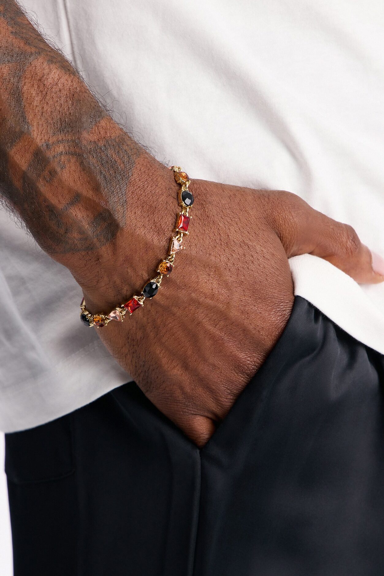 Crimson Fever Bracelet - Gold