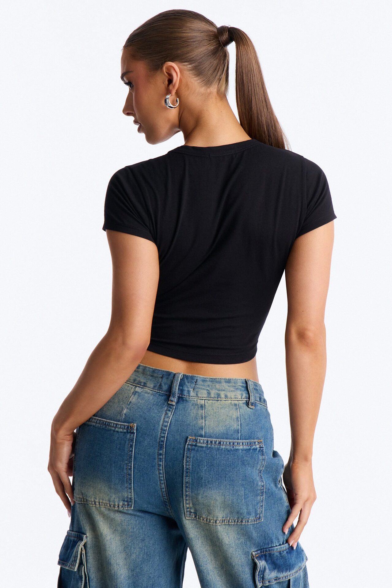 Ambitchous Baby Tee - Black
