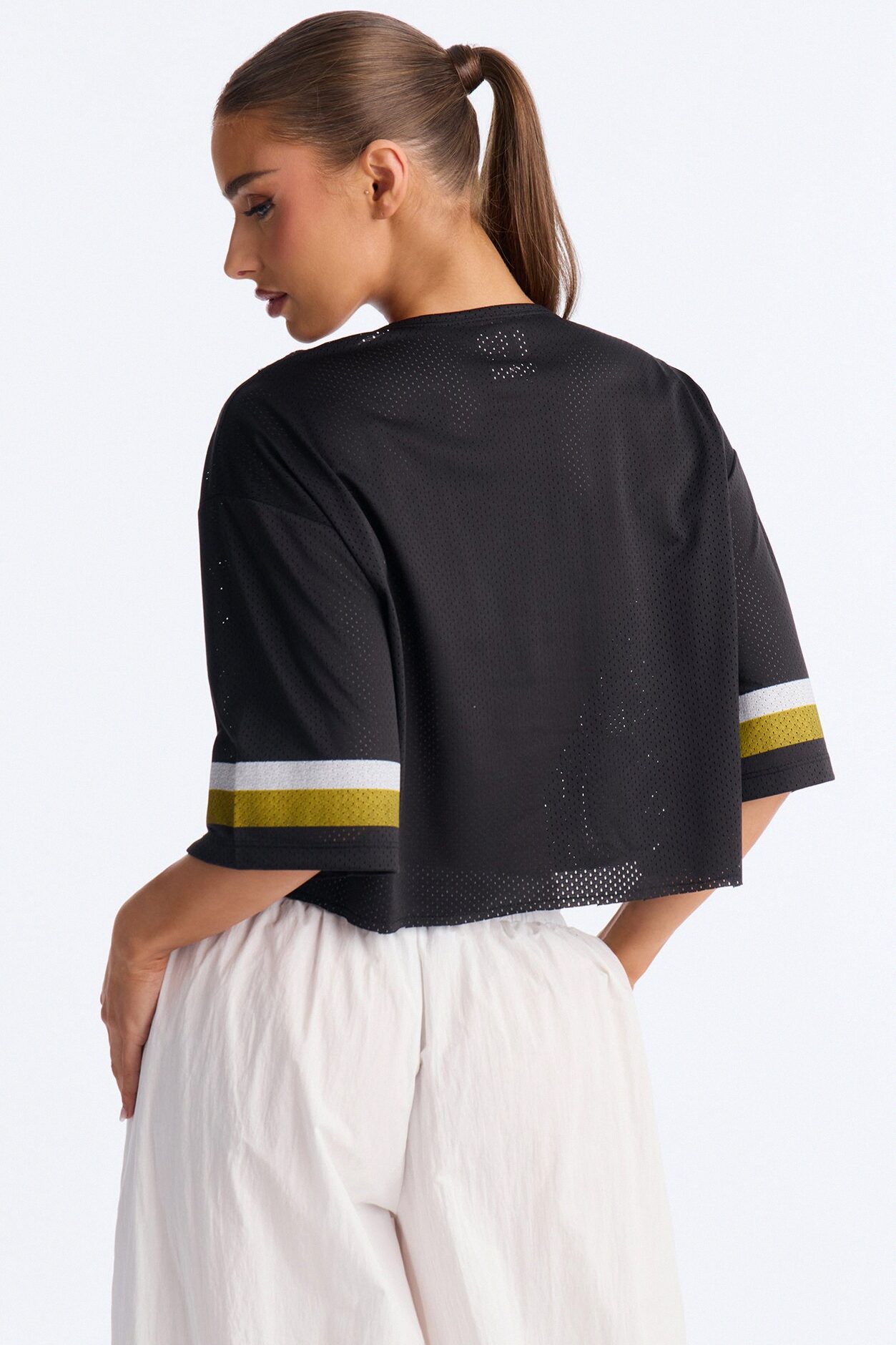 NBA LA Lakers Cropped Top - Black