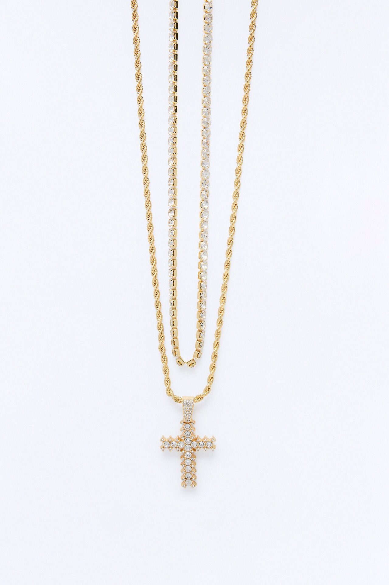 Golden Redemption Necklace Set - Gold