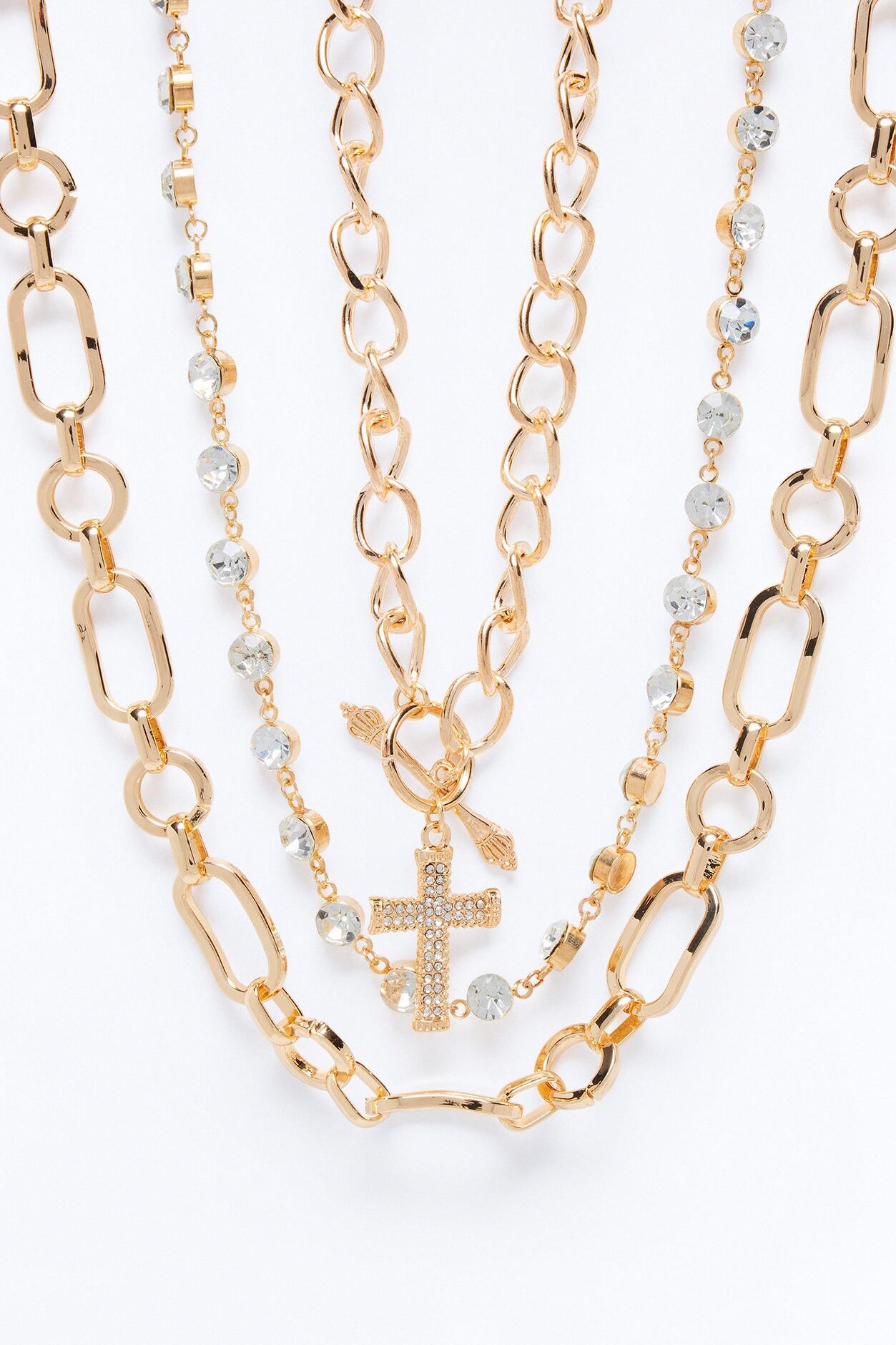 Own Your Throne Layered Neckalce - Gold
