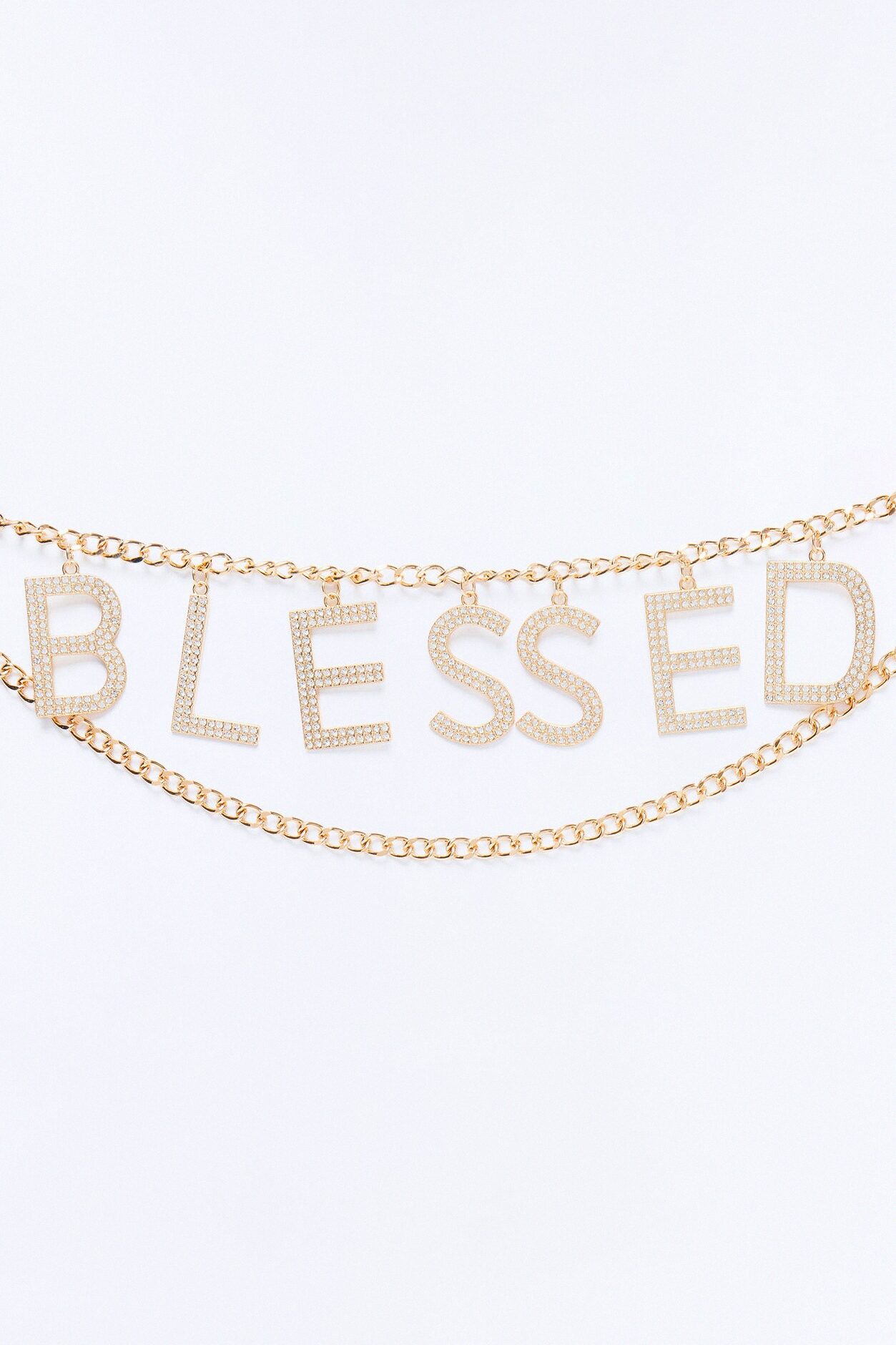 Always Blessed Hardware Chain Belt - Gold
