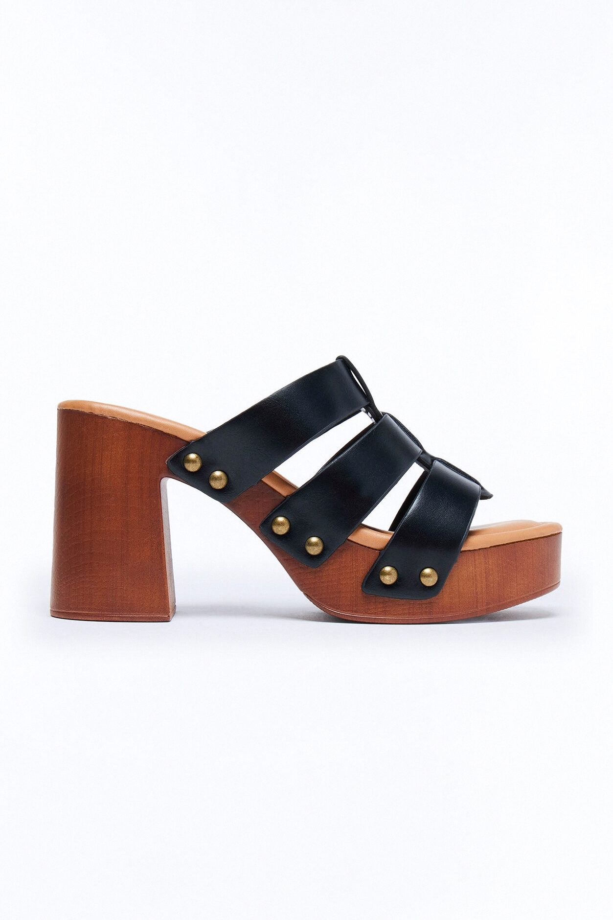 Kyle Platform Mules - Black