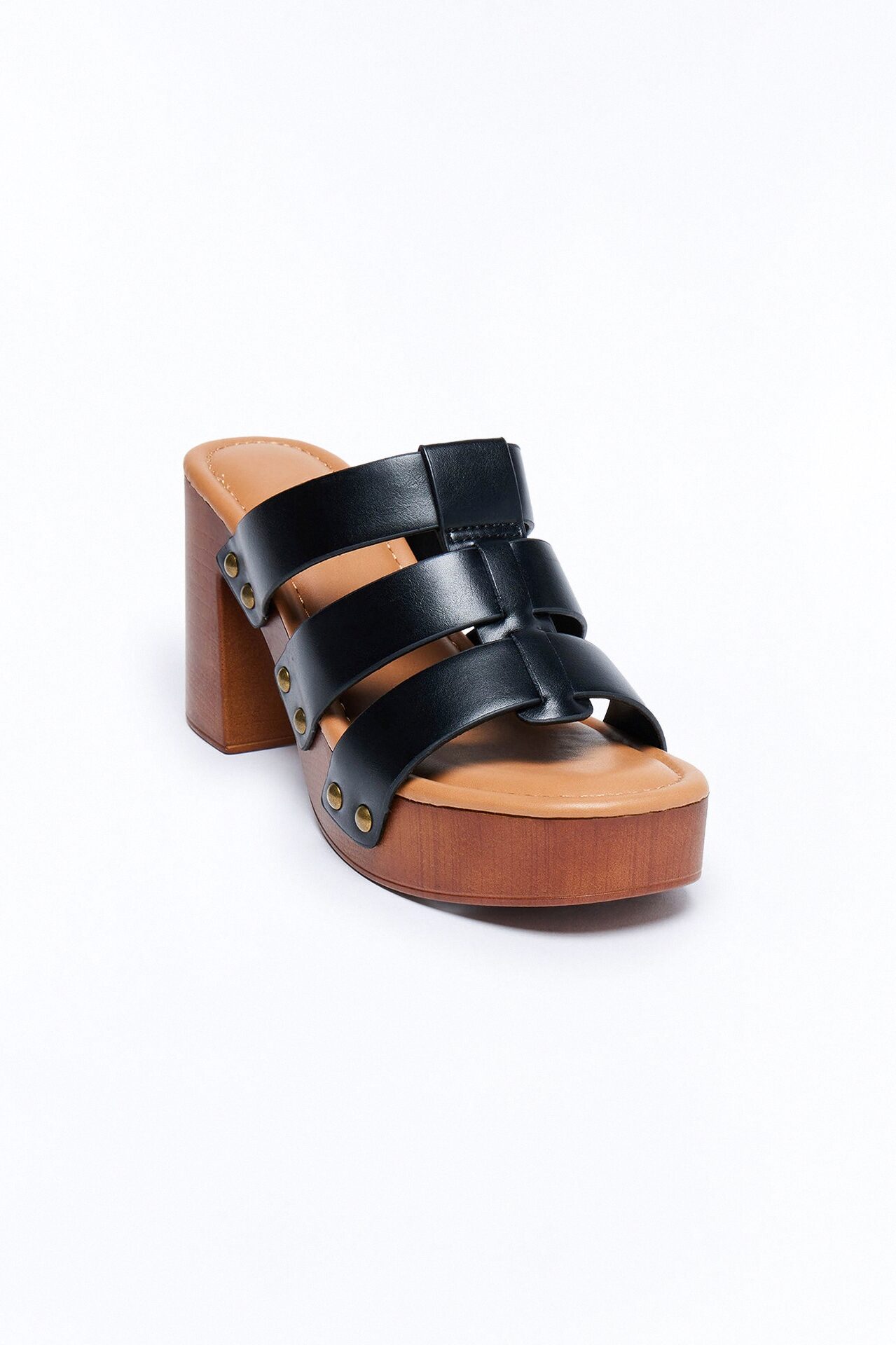 Kyle Platform Mules - Black