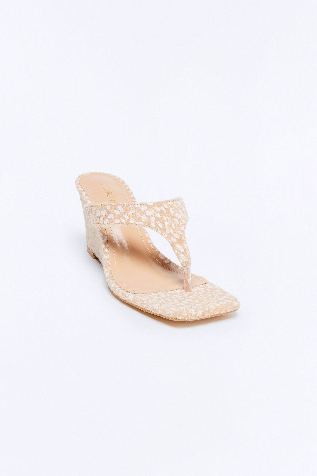 Kindred Thong Wedges - Beige
