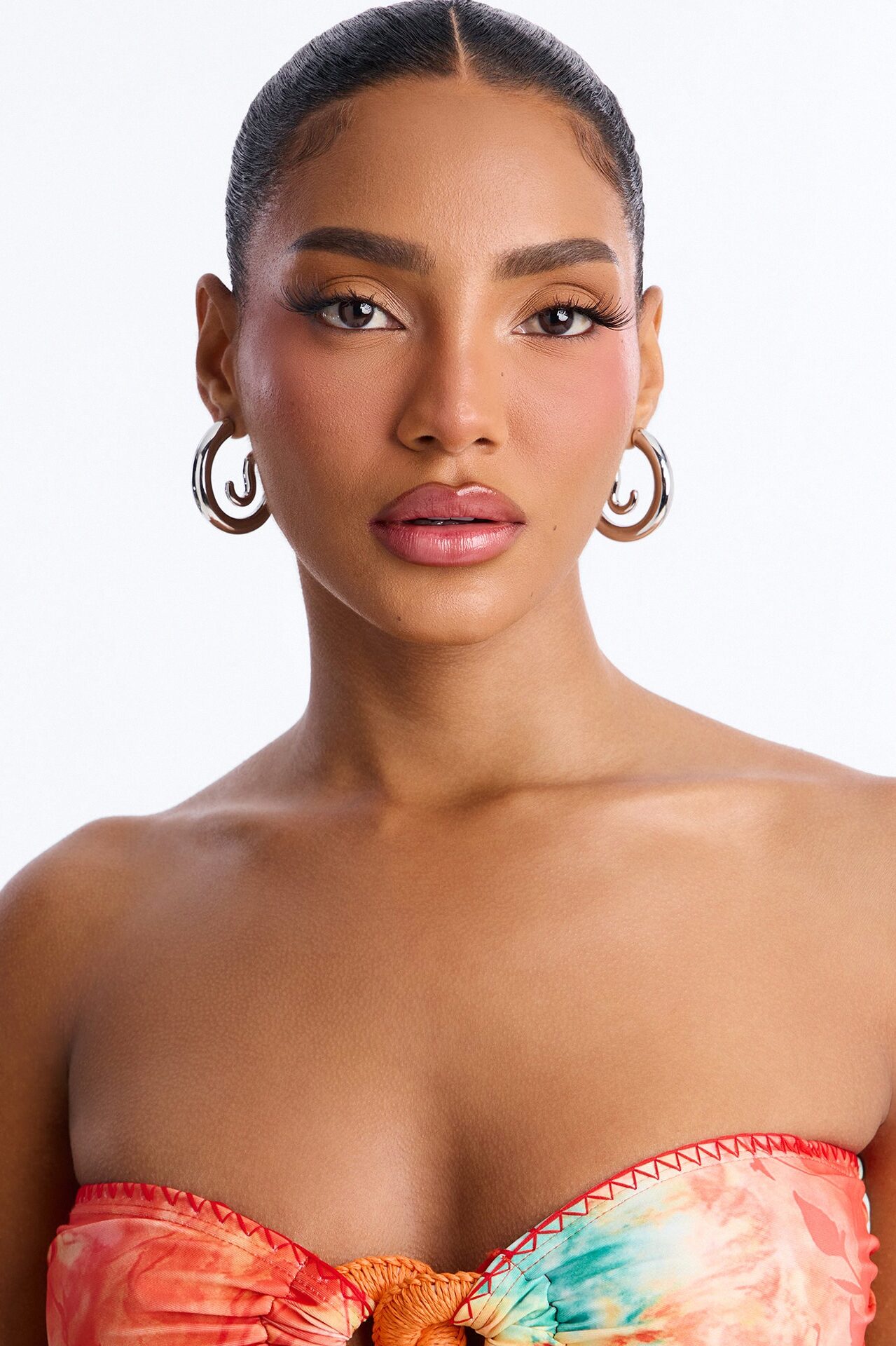 Never Ending Hoop Earrings - Silver