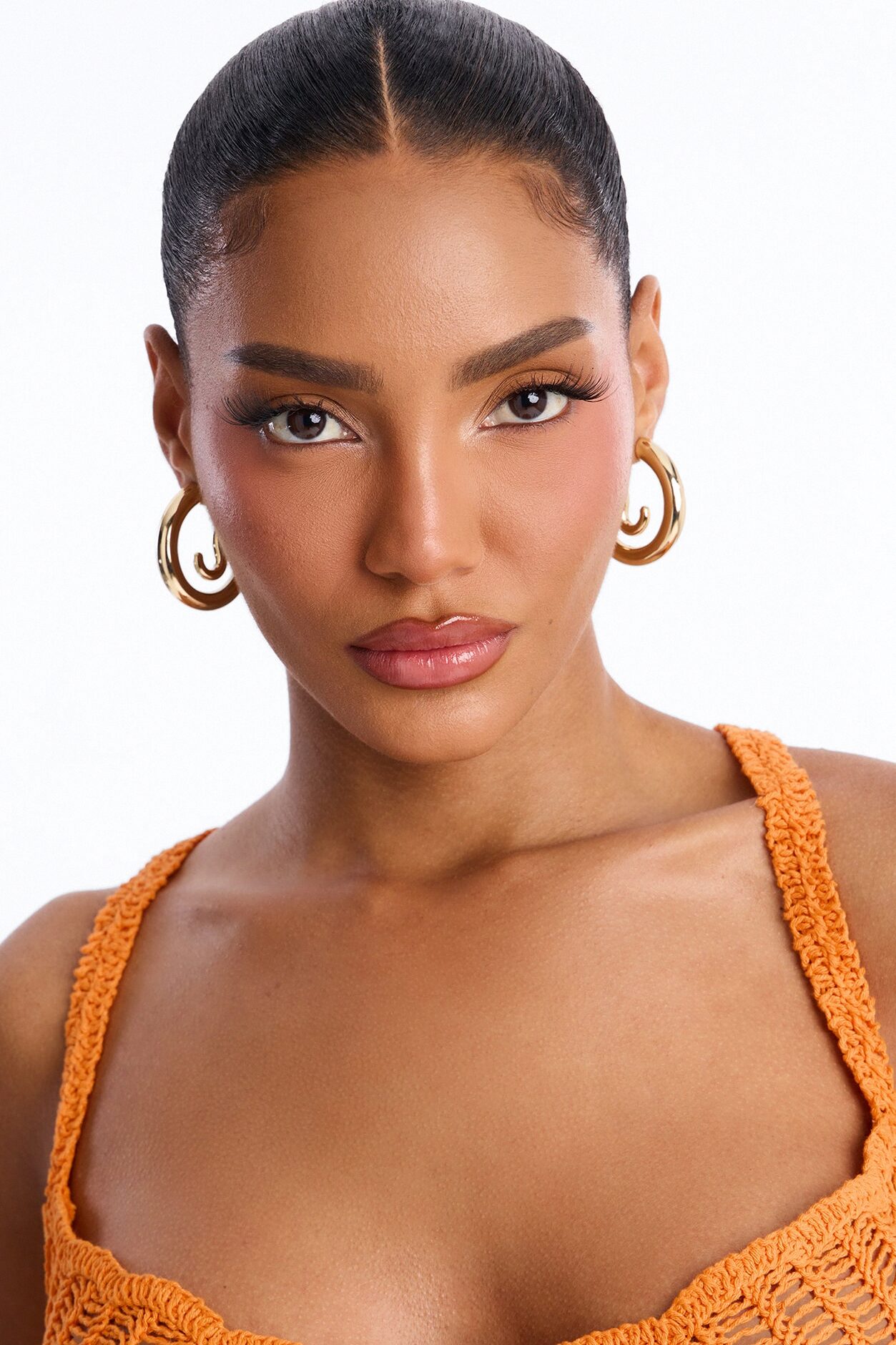 Never Ending Hoop Earrings - Gold