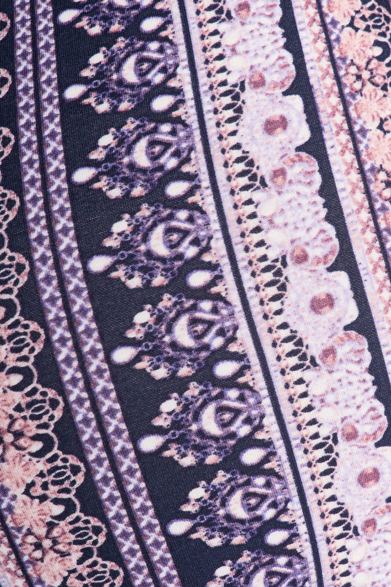Third Strike Boho Flared Pant 33″ - Purple/combo