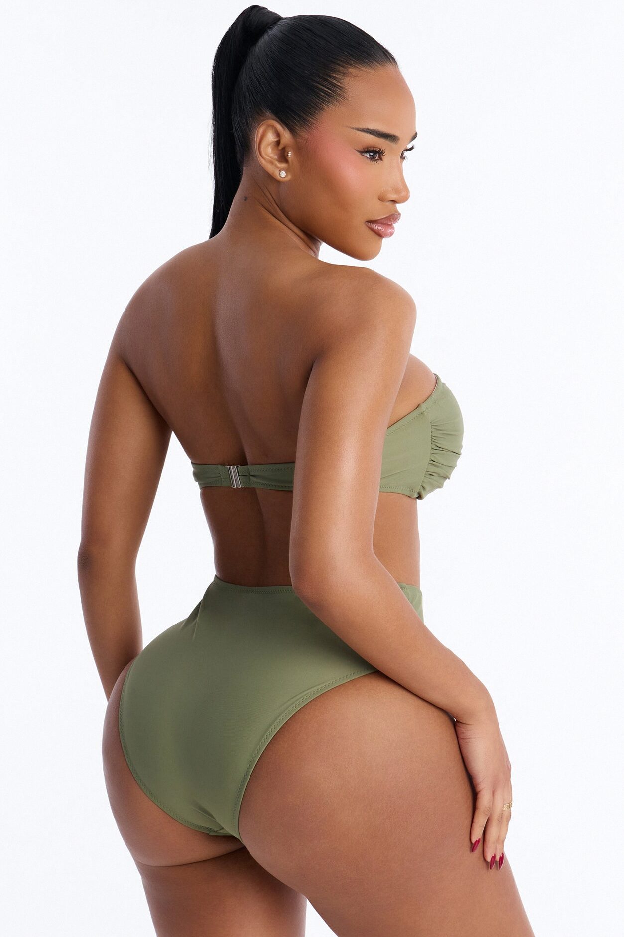Ocean Trance 2 Piece Bikini Set - Sage