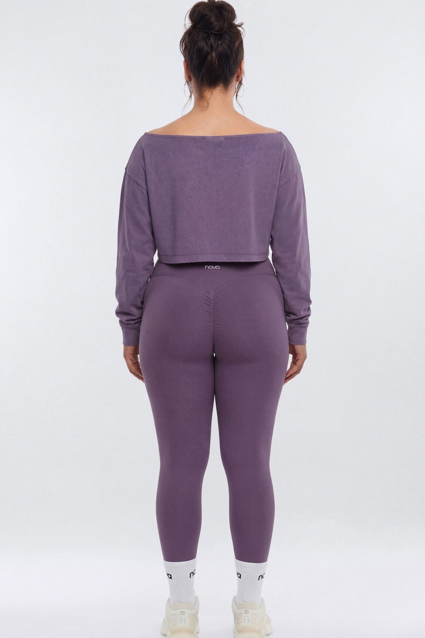 CloudForm™ 25″ Invisible Scrunch Legging - Iris