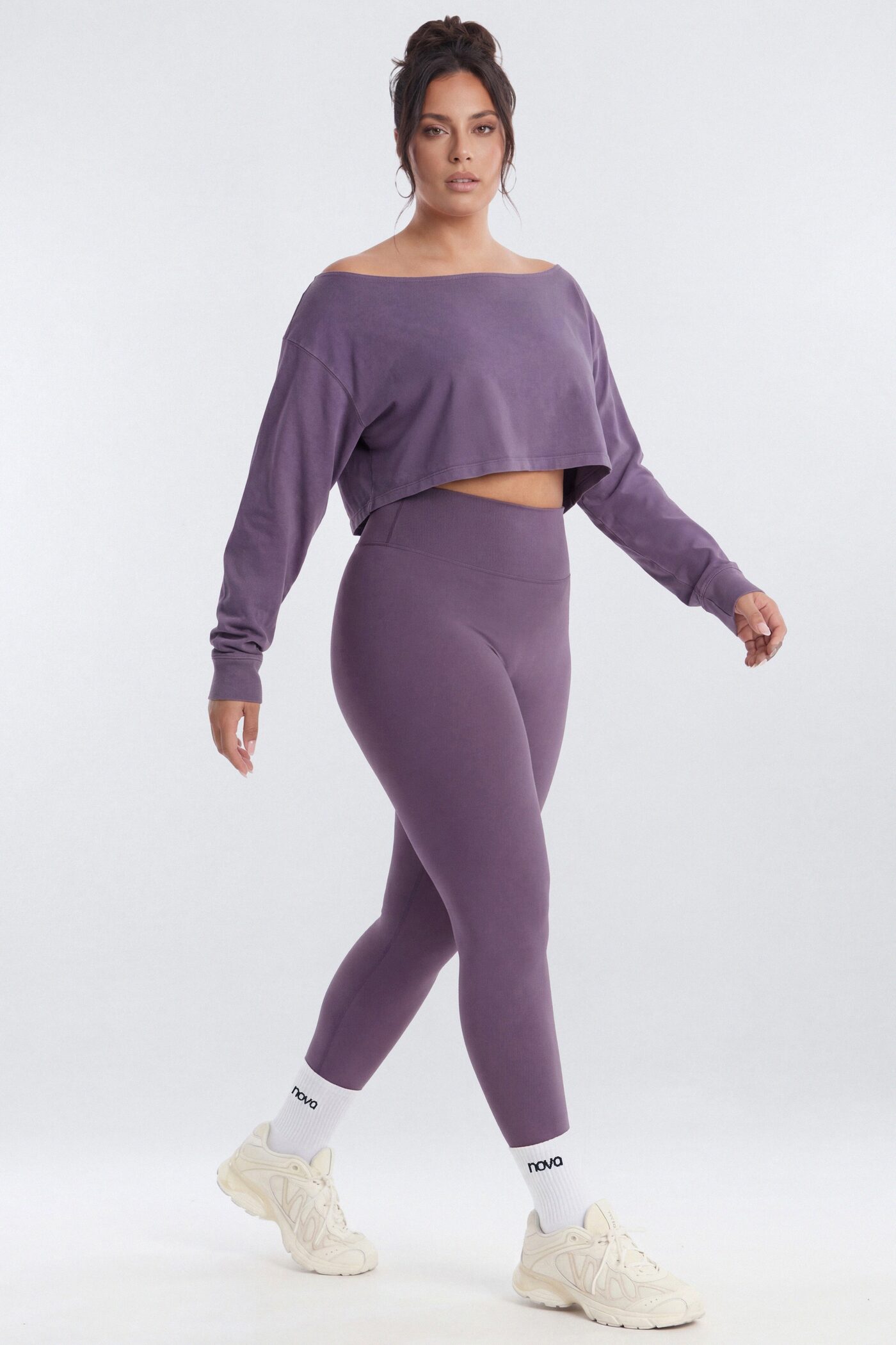 CloudForm™ 25″ Invisible Scrunch Legging - Iris