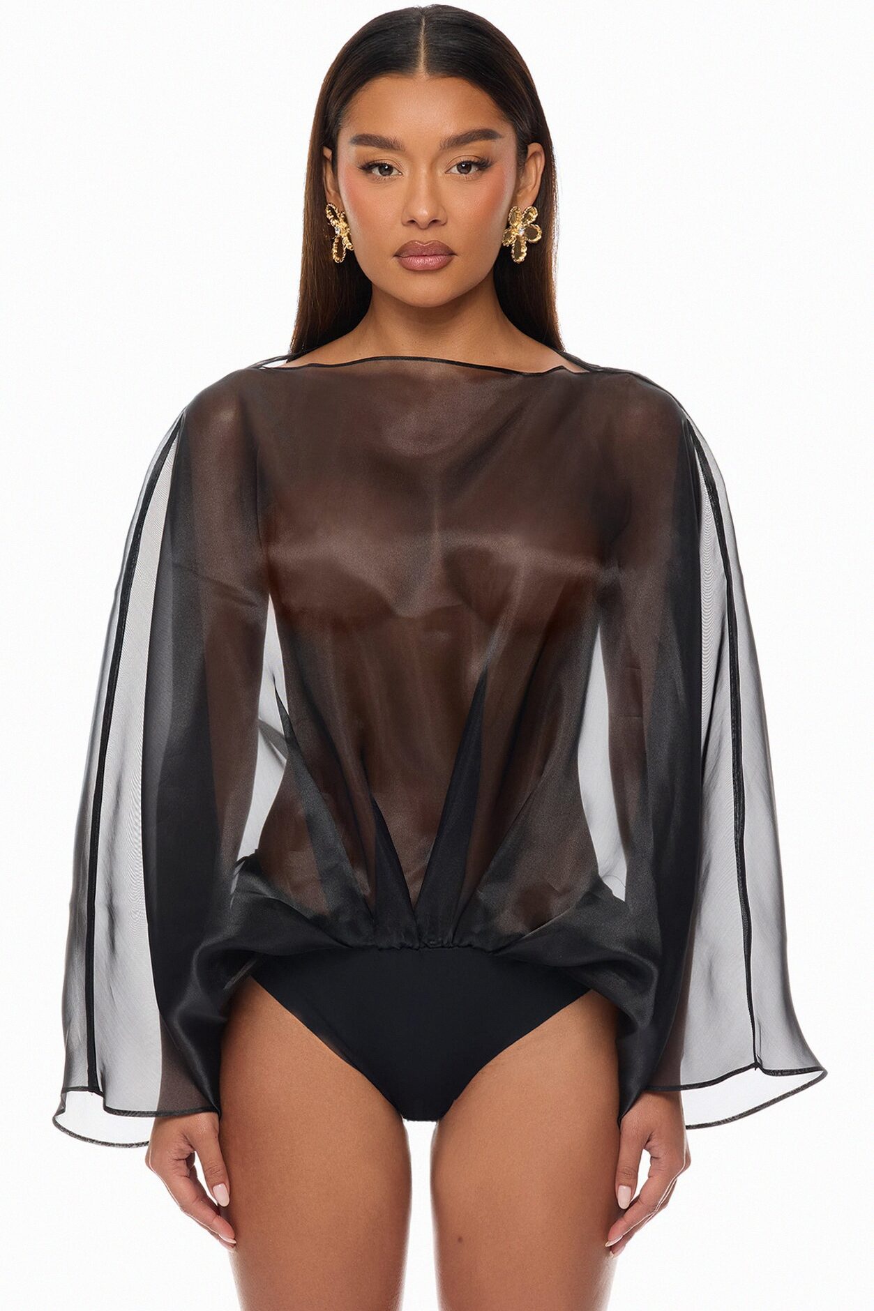 Fall In Love Taffeta Skirt Set - Black/combo