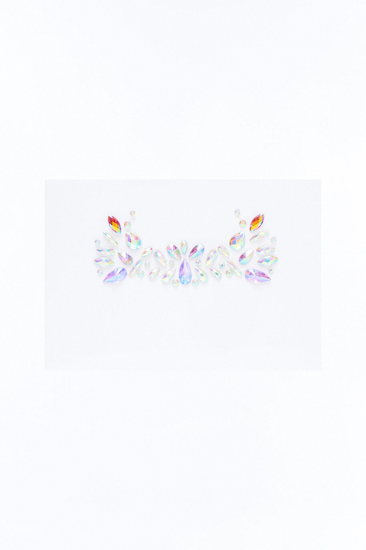Like Fireworks Face And Body Jewels - Clear