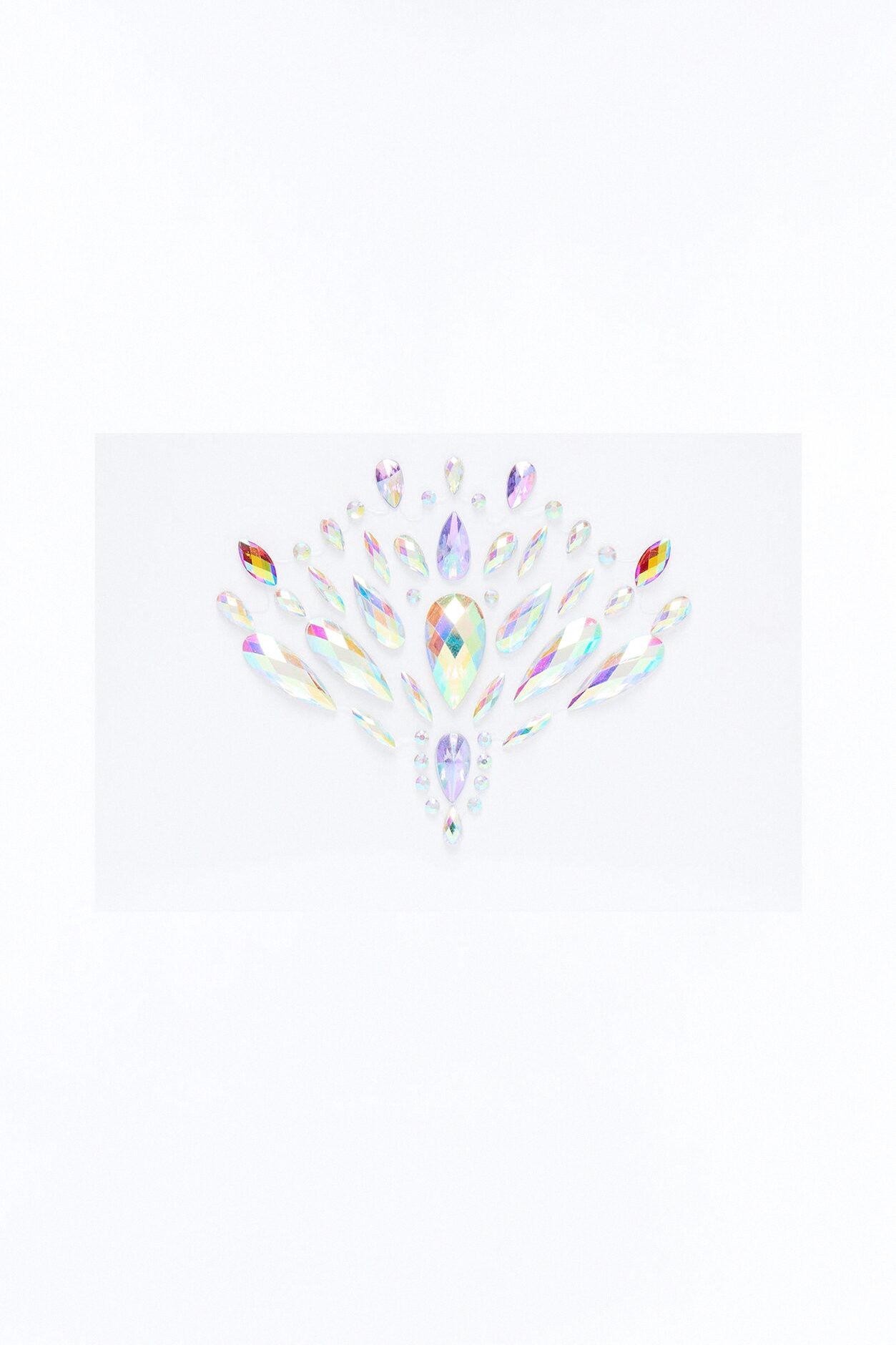 Like Fireworks Face And Body Jewels - Clear