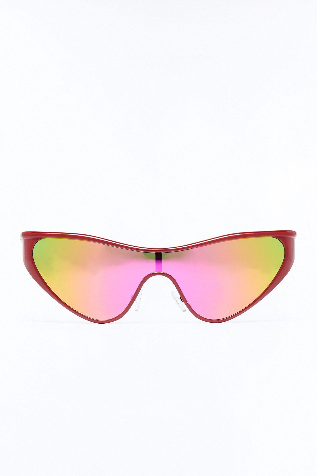 Speedy Cat Eye Sunglasses - Red/combo