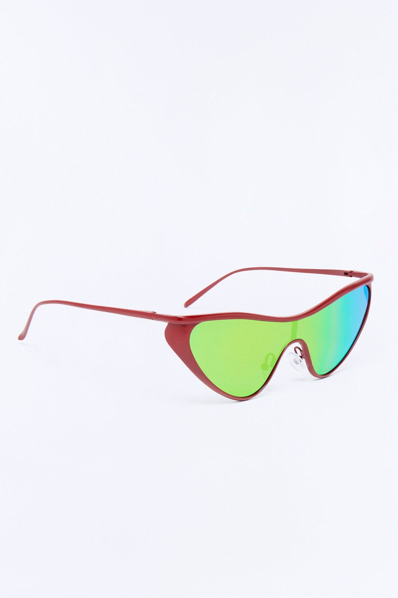 Speedy Cat Eye Sunglasses - Red/combo