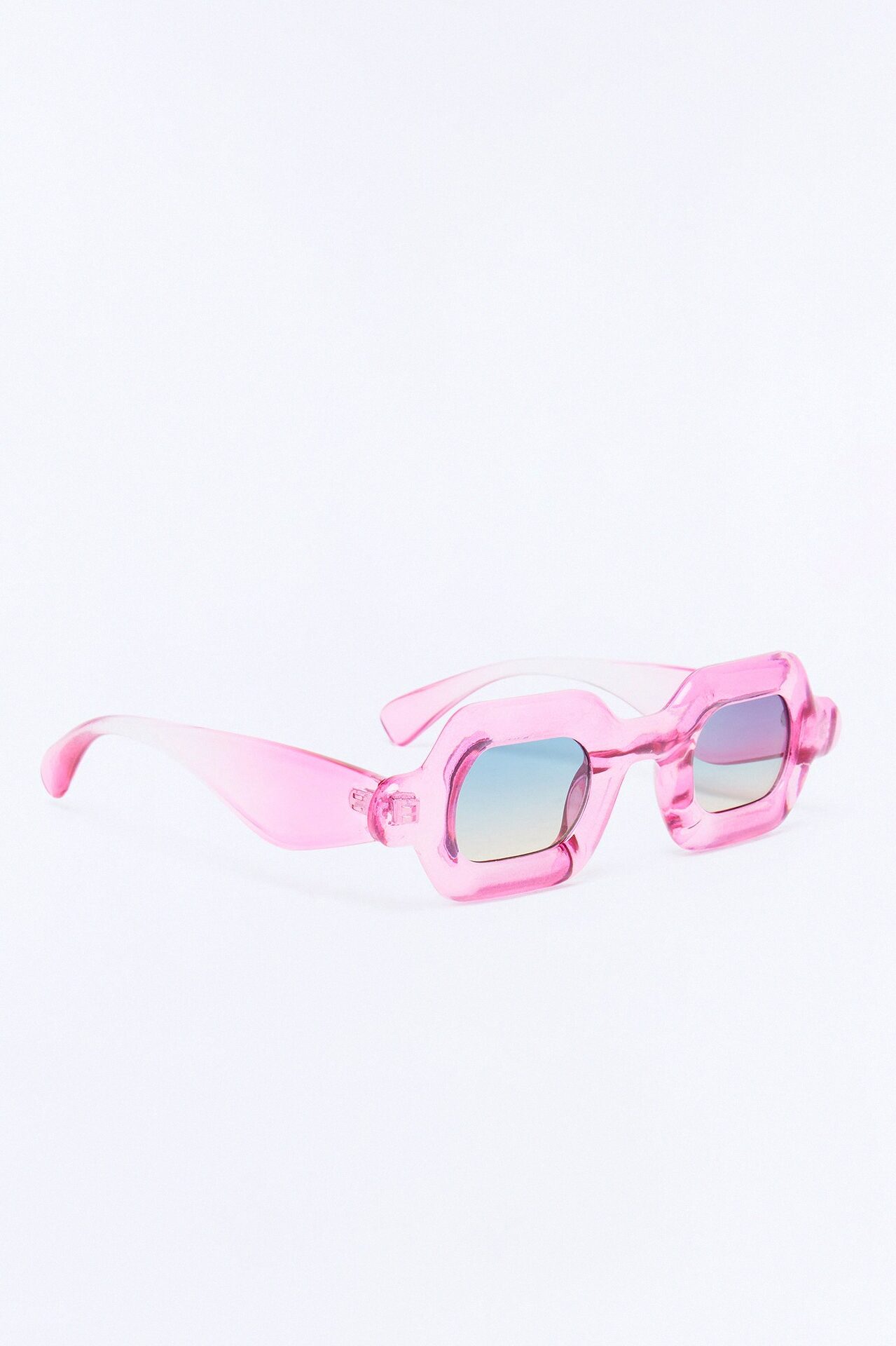 Gummy Bear Square Sunglasses - Pink