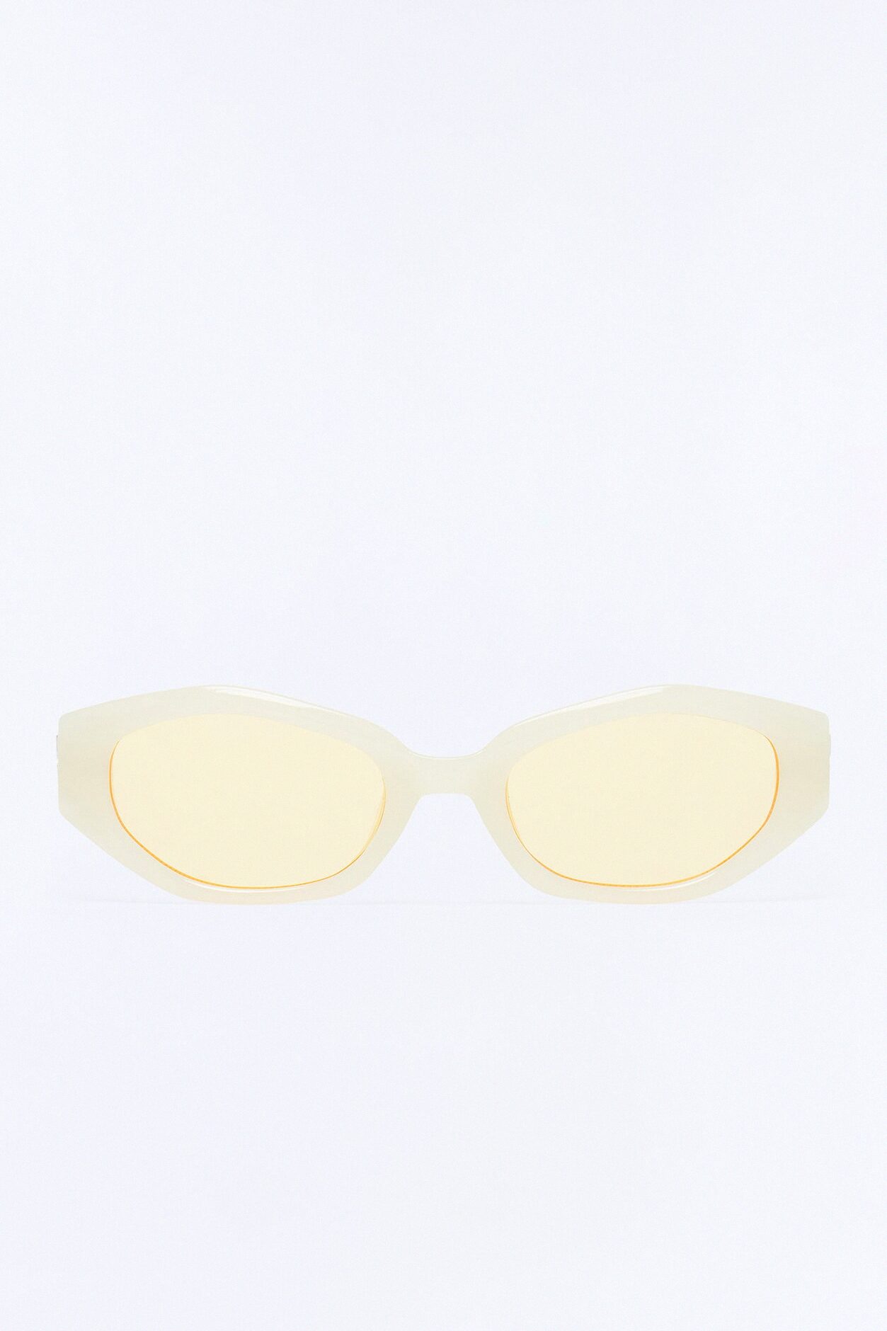 Ready Set Go Cat Eye Sunglasses - Yellow