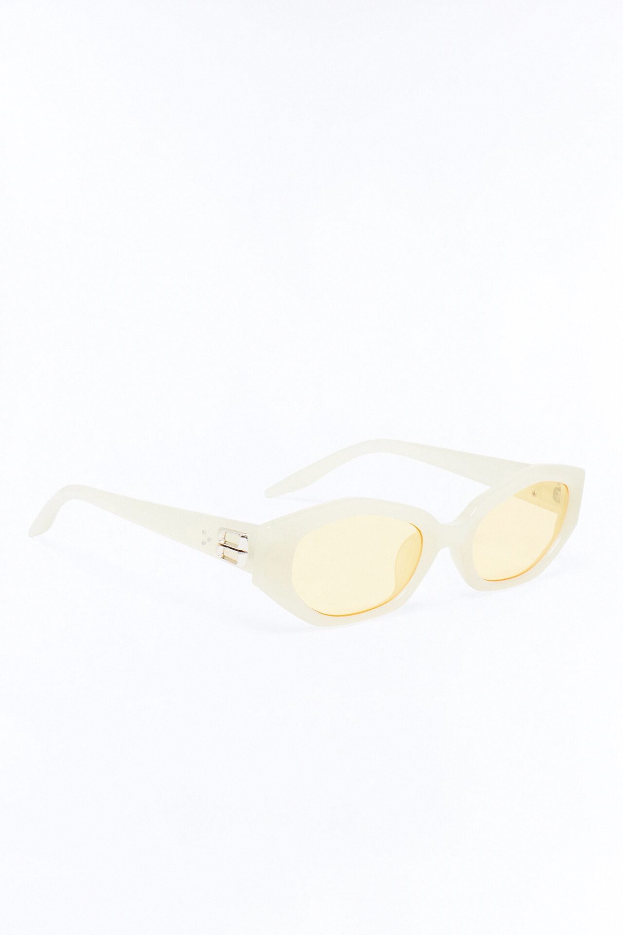 Ready Set Go Cat Eye Sunglasses - Yellow
