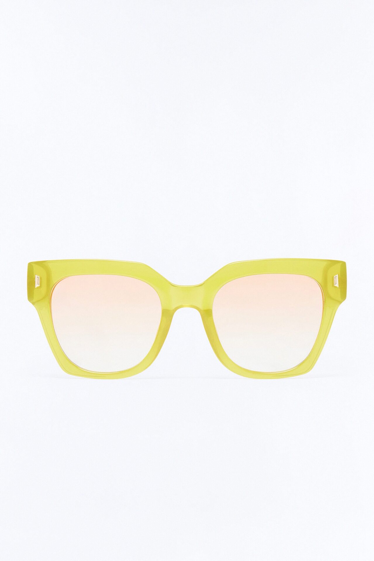 Wishing For Sunshine Sunglasses - Chartreuse