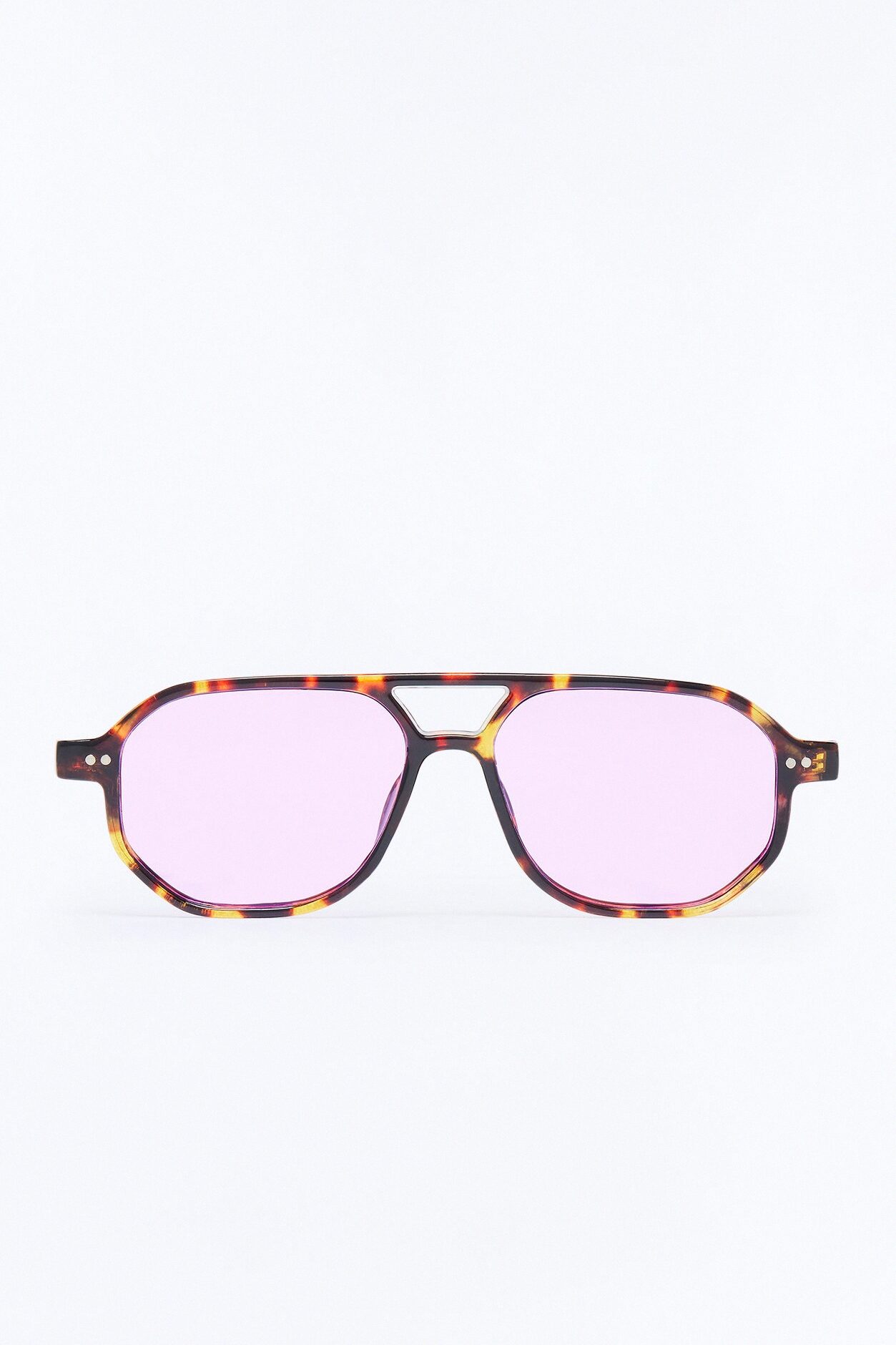 Alexi Aviator Sunglasses - Tortoise