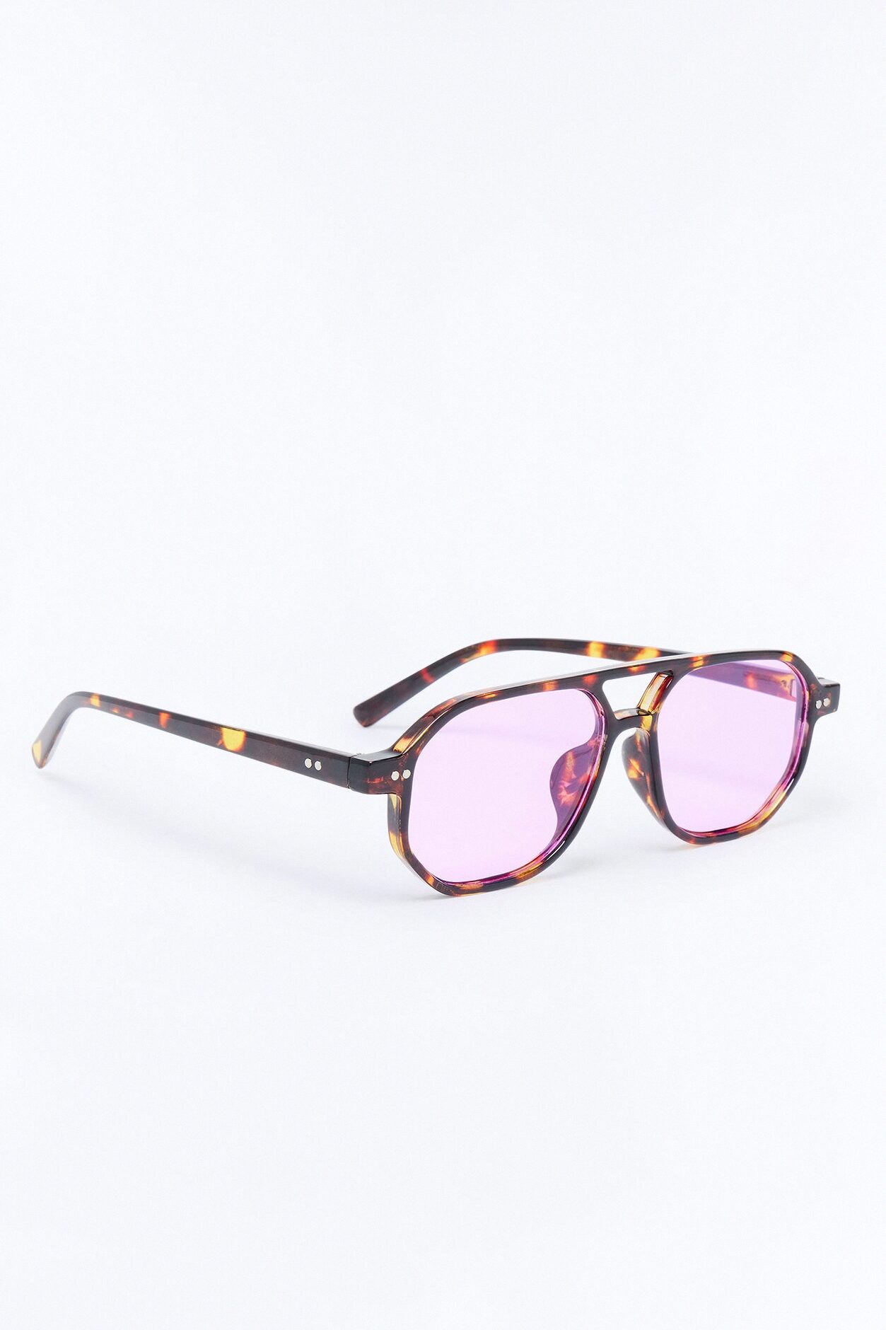 Alexi Aviator Sunglasses - Tortoise