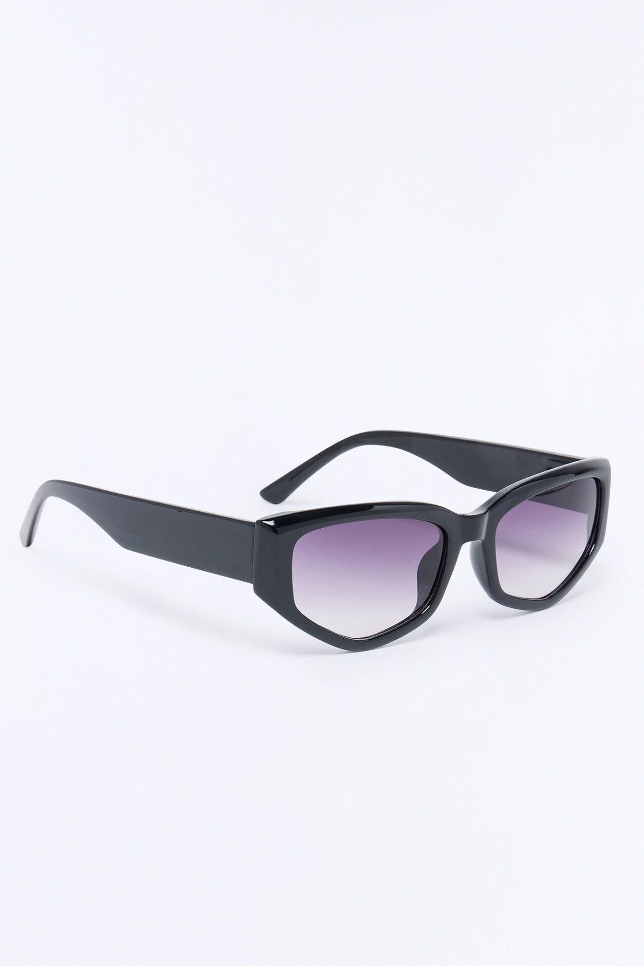 My Kinda Girl Sunglasses - Black/Purple